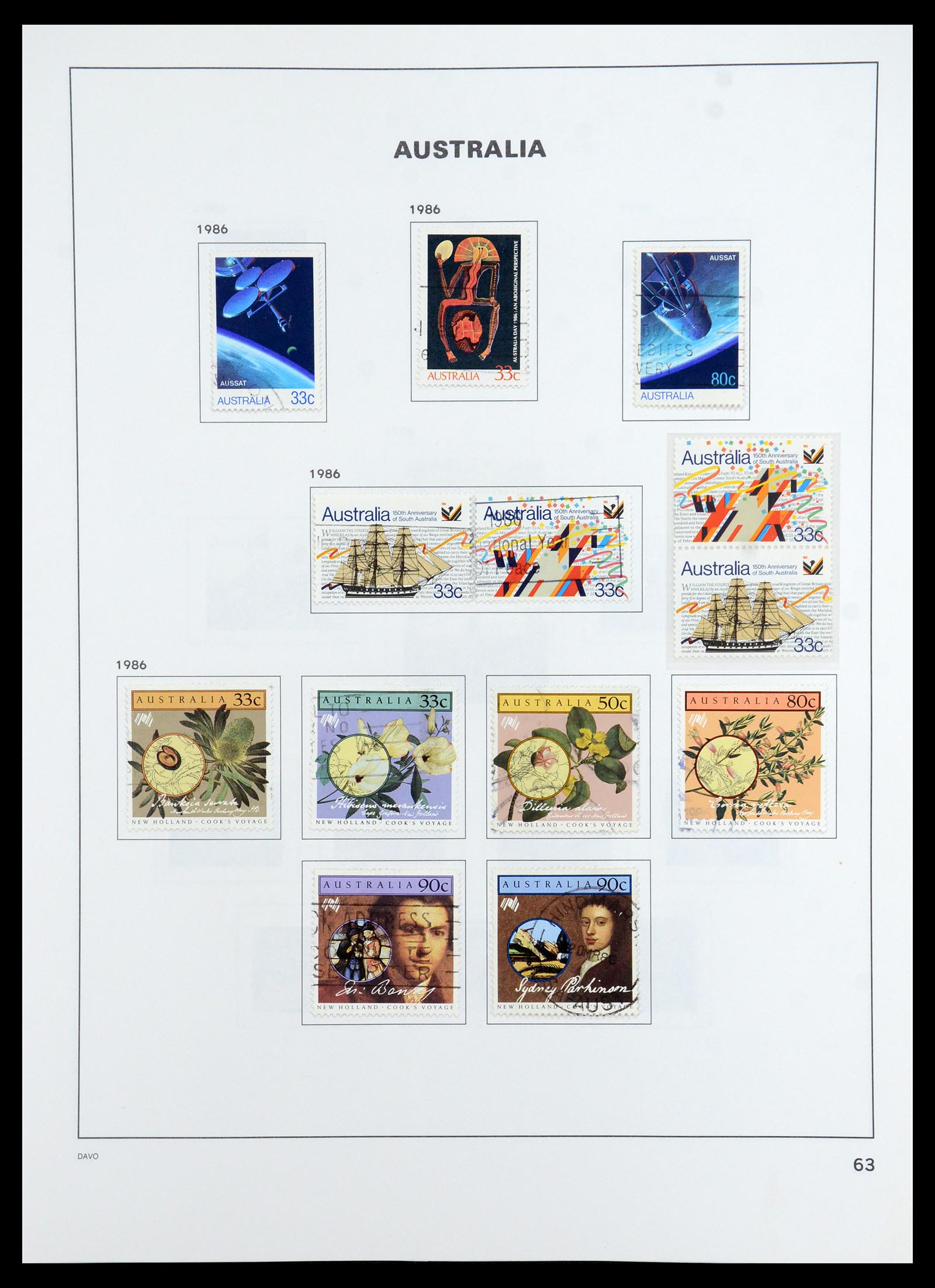 35777 075 - Stamp Collection 35777 Australian States/Australia 1860-2005.