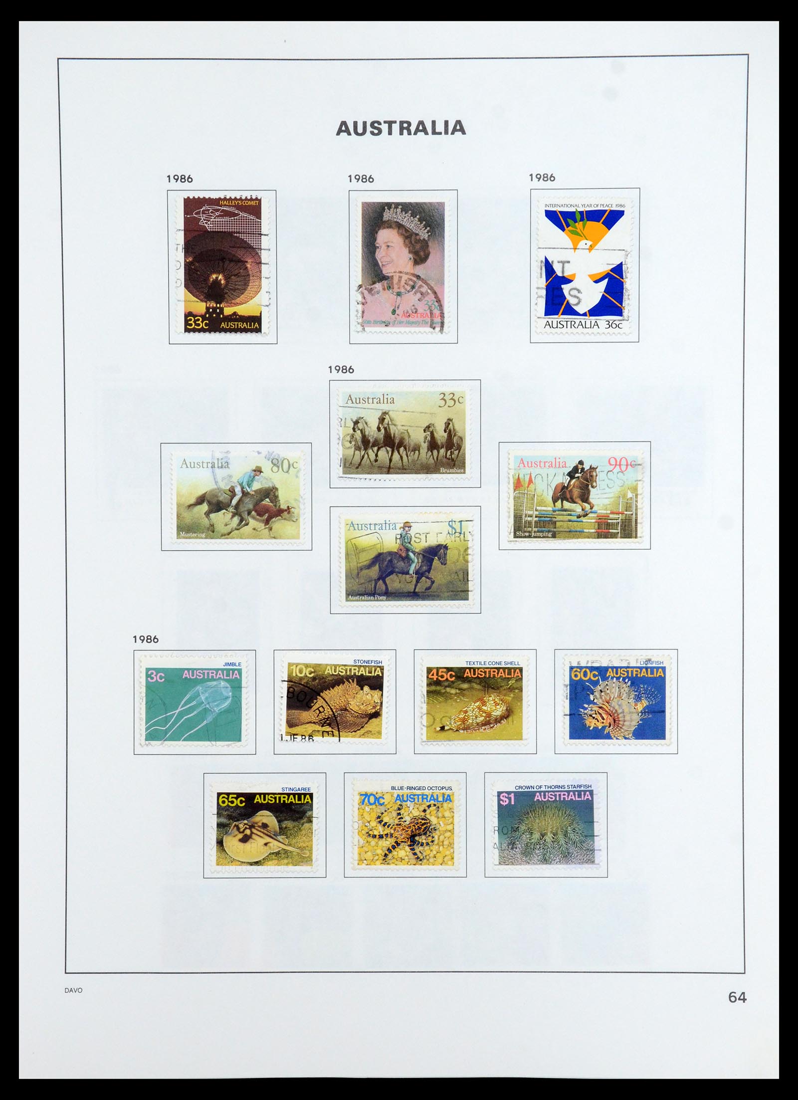 35777 076 - Postzegelverzameling 35777 Australische Staten/Australië 1860-2005.