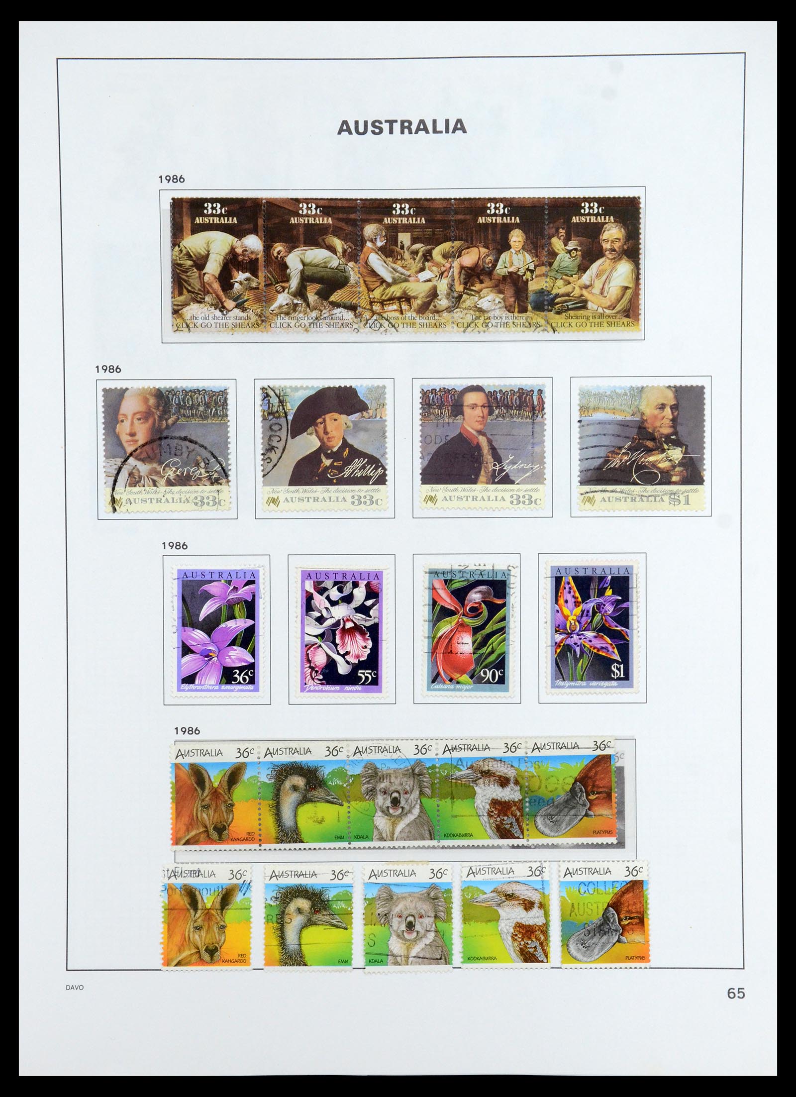 35777 077 - Postzegelverzameling 35777 Australische Staten/Australië 1860-2005.