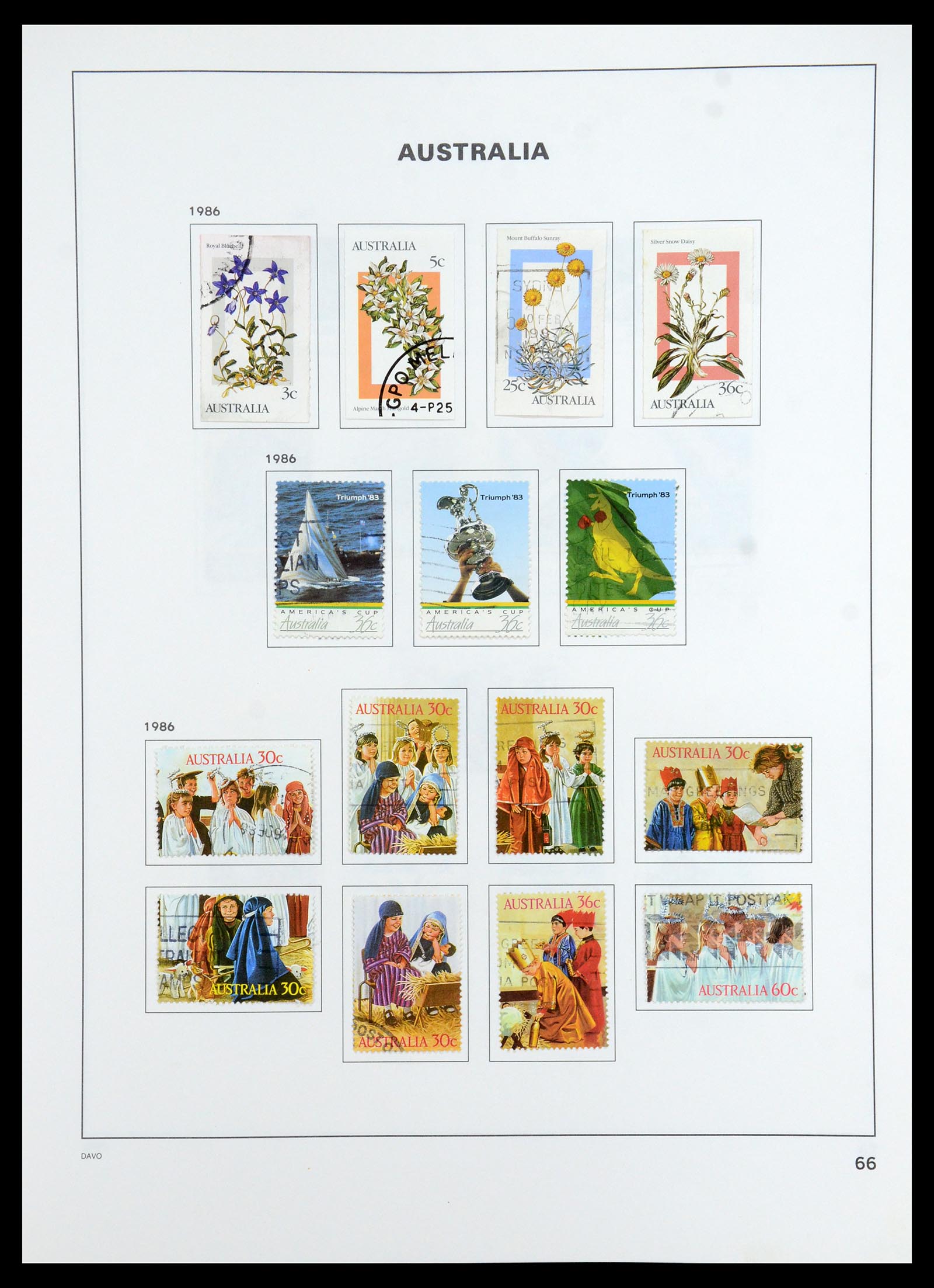 35777 079 - Stamp Collection 35777 Australian States/Australia 1860-2005.