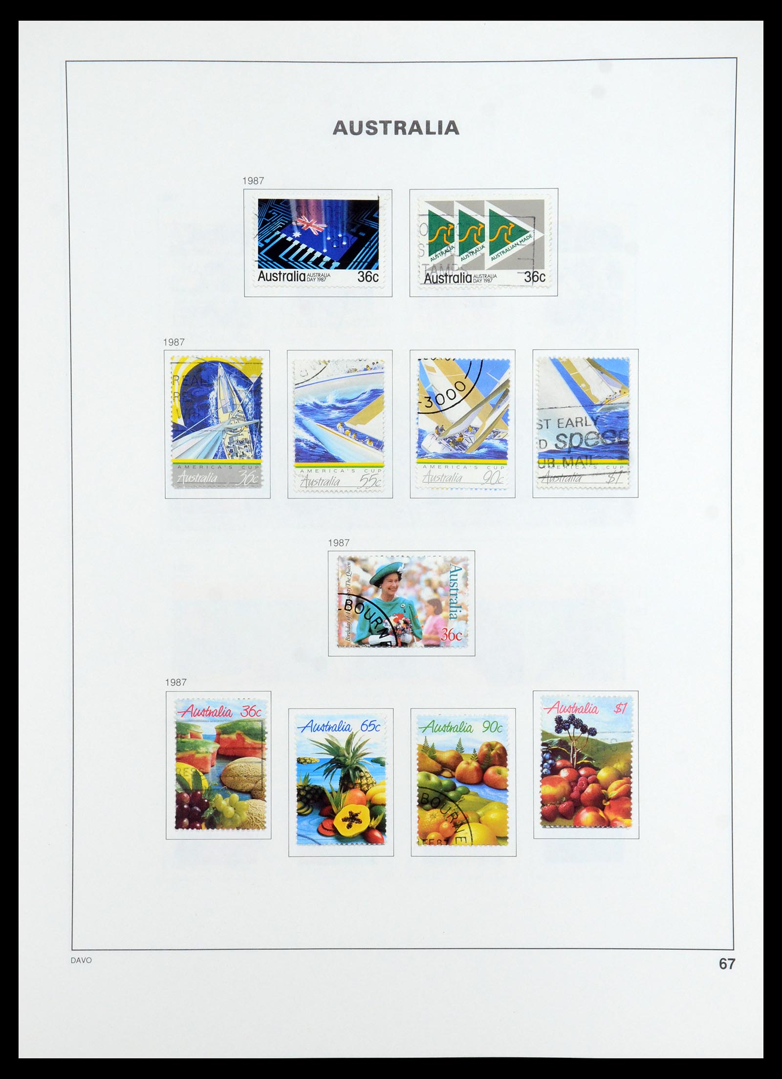 35777 080 - Postzegelverzameling 35777 Australische Staten/Australië 1860-2005.