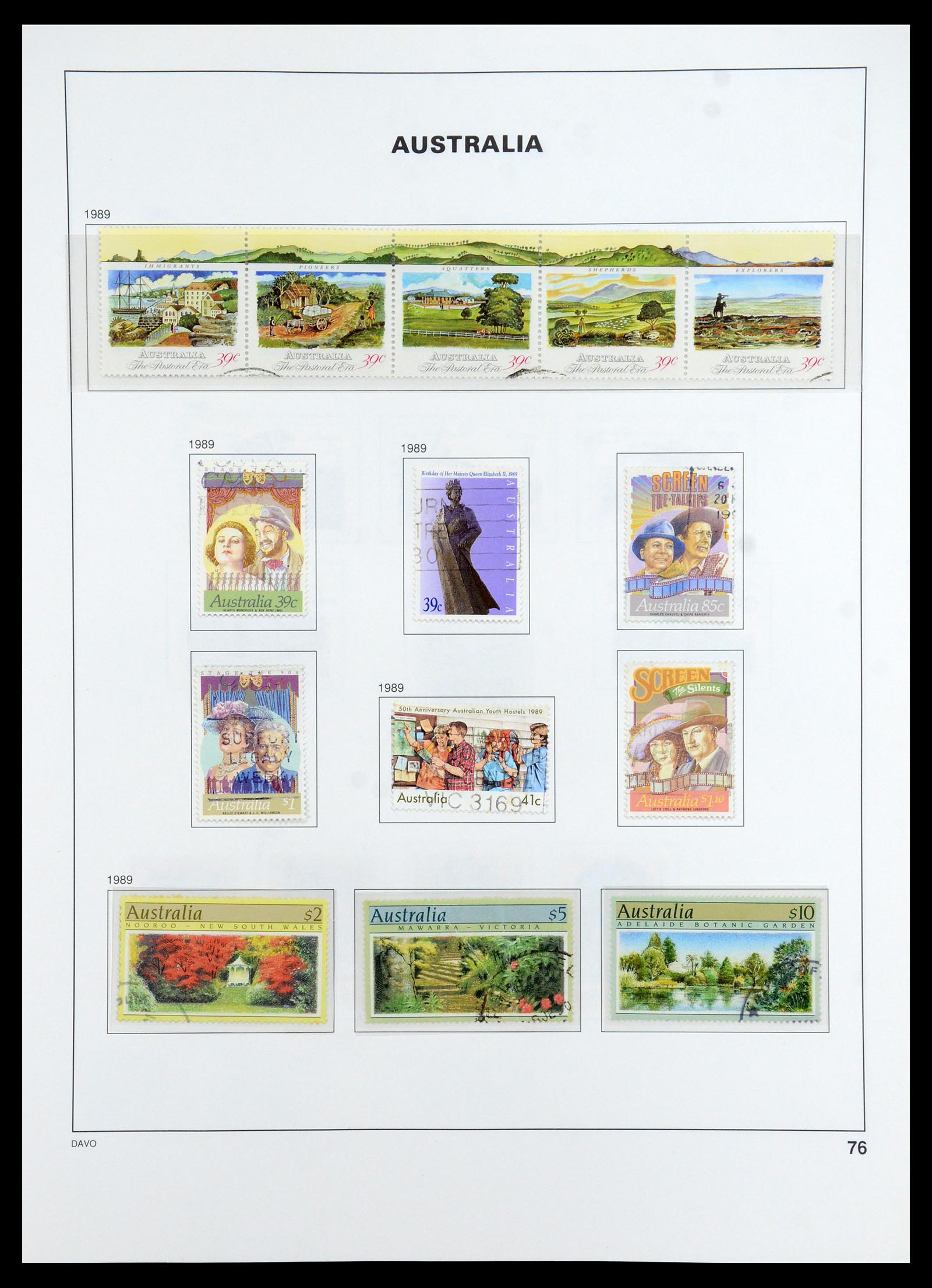 35777 090 - Stamp Collection 35777 Australian States/Australia 1860-2005.