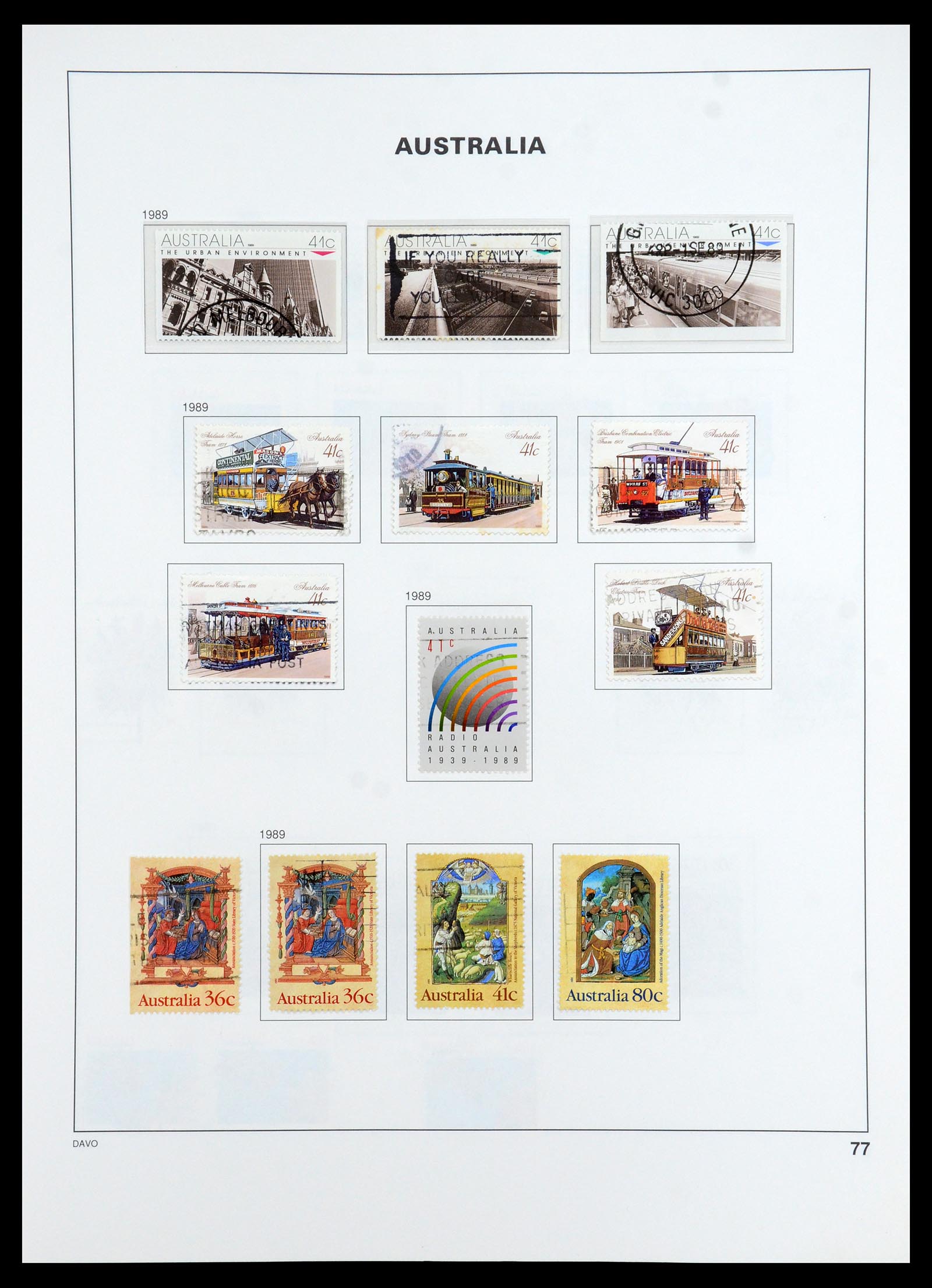 35777 091 - Postzegelverzameling 35777 Australische Staten/Australië 1860-2005.
