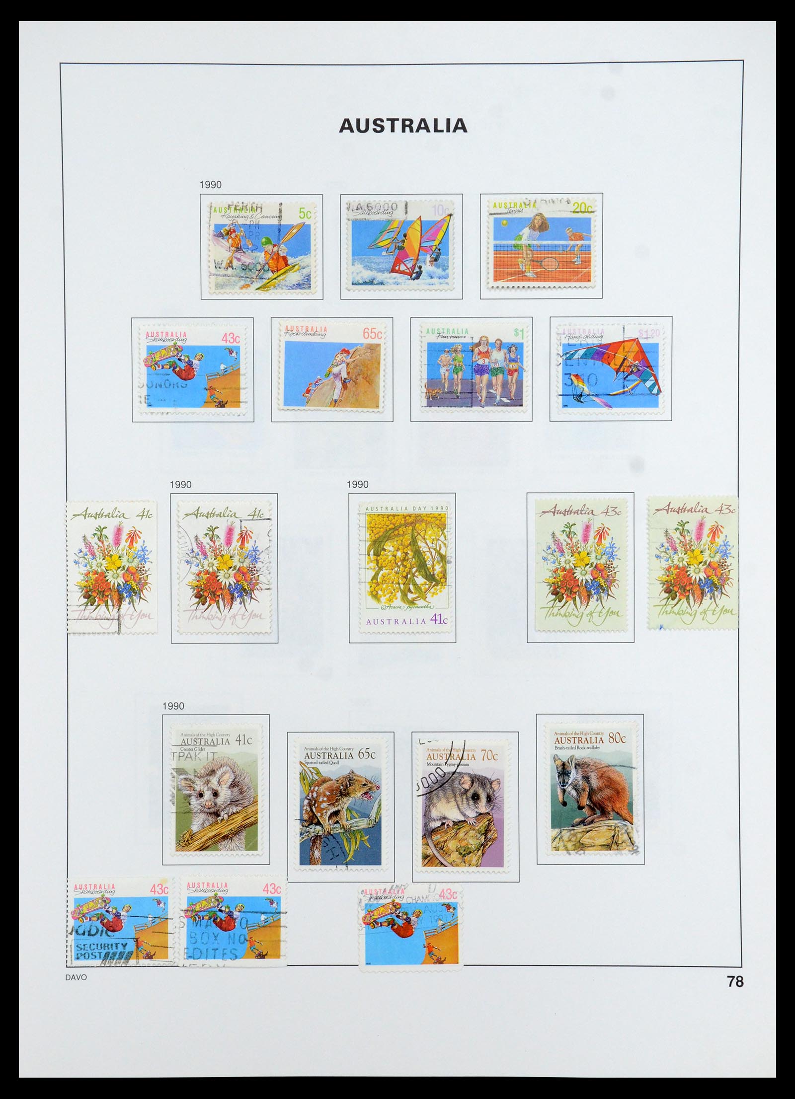 35777 092 - Stamp Collection 35777 Australian States/Australia 1860-2005.