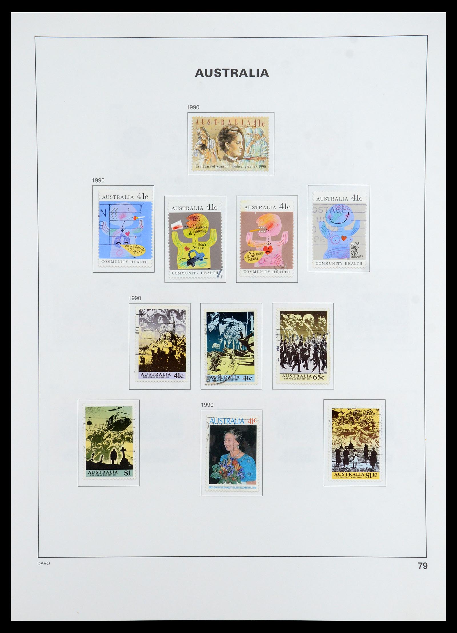 35777 093 - Postzegelverzameling 35777 Australische Staten/Australië 1860-2005.