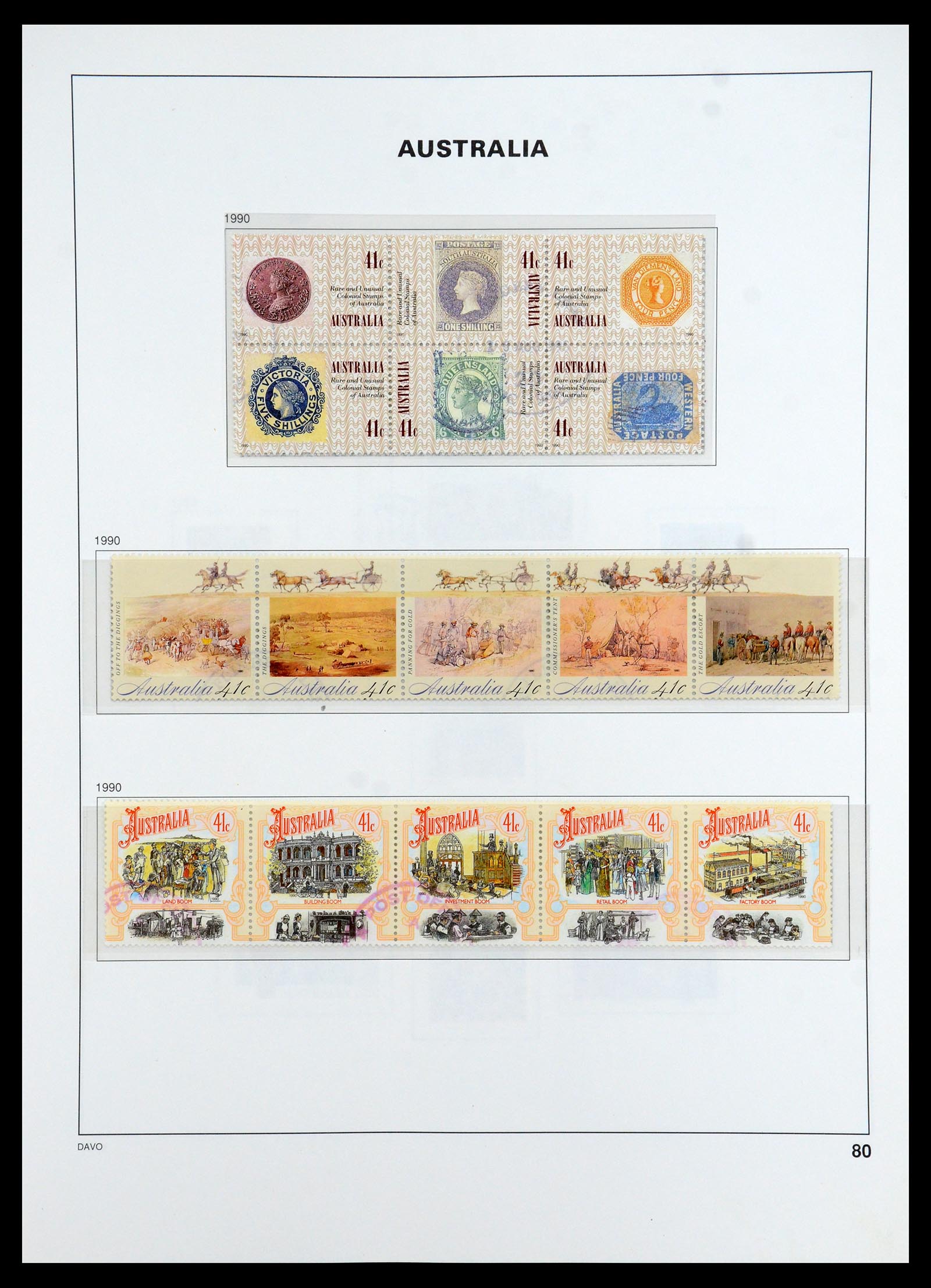 35777 094 - Postzegelverzameling 35777 Australische Staten/Australië 1860-2005.