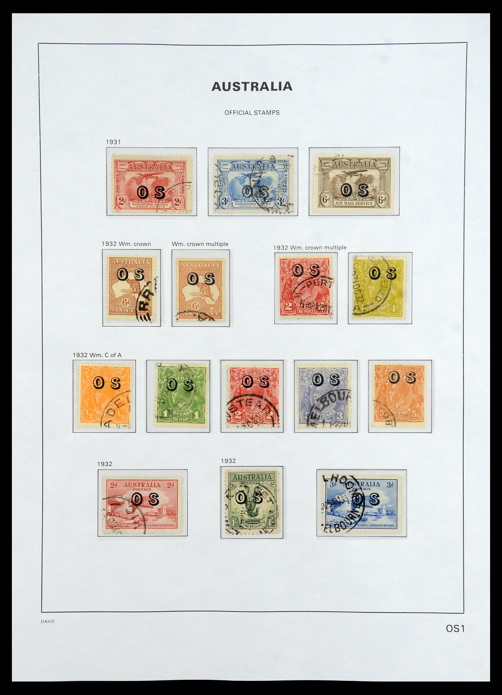 35777 097 - Stamp Collection 35777 Australian States/Australia 1860-2005.