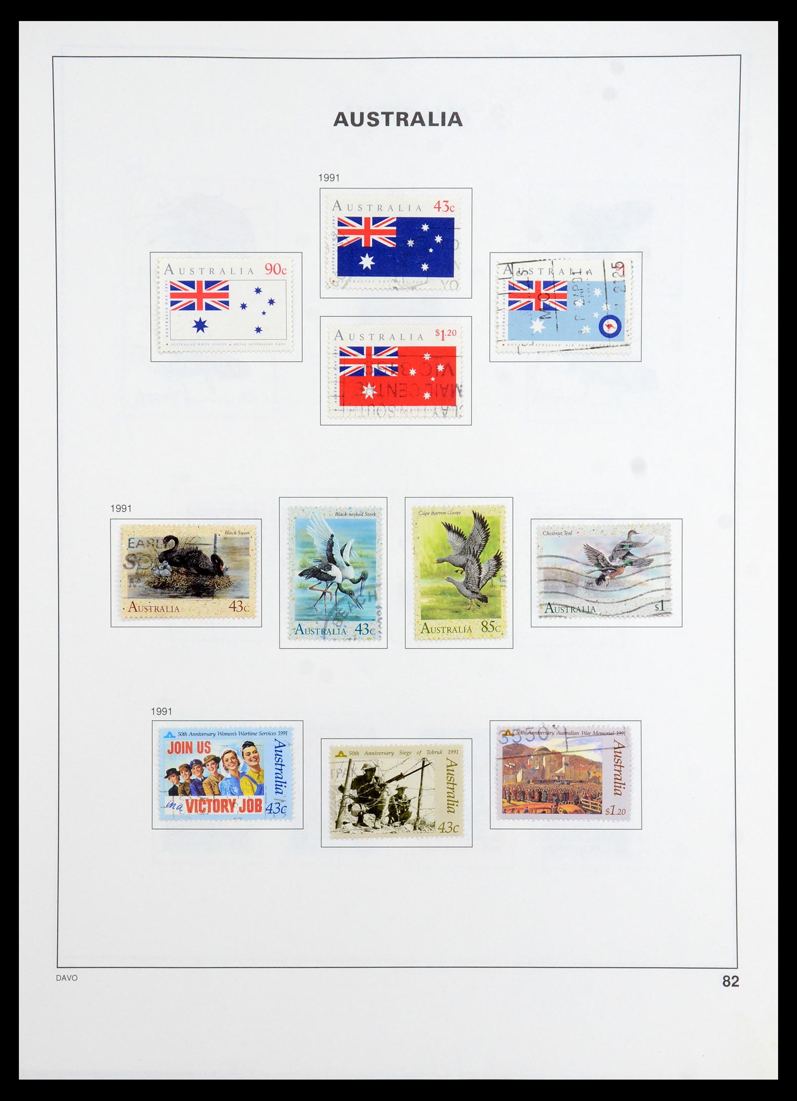 35777 098 - Postzegelverzameling 35777 Australische Staten/Australië 1860-2005.