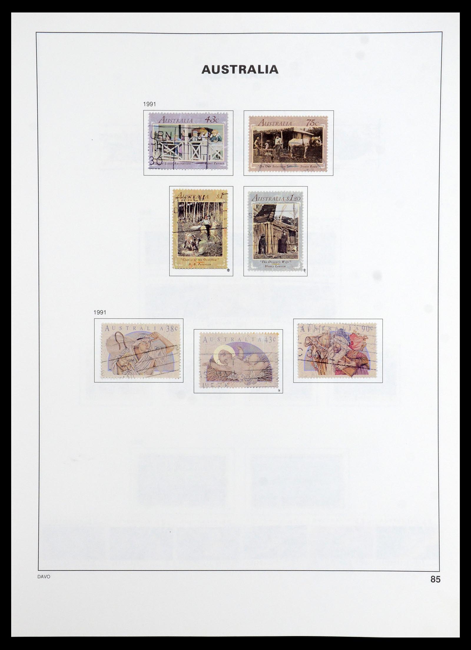 35777 101 - Postzegelverzameling 35777 Australische Staten/Australië 1860-2005.