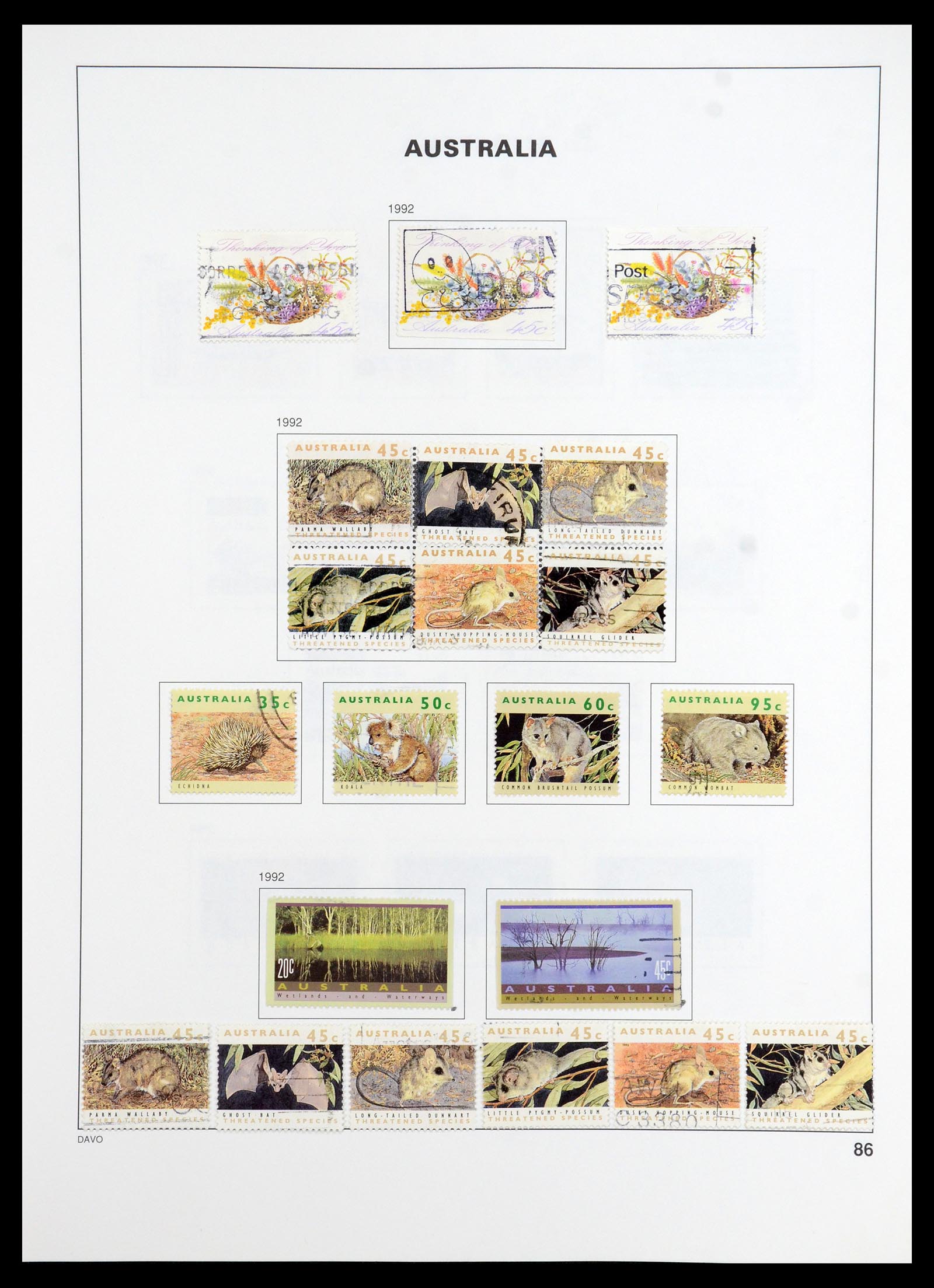 35777 102 - Stamp Collection 35777 Australian States/Australia 1860-2005.