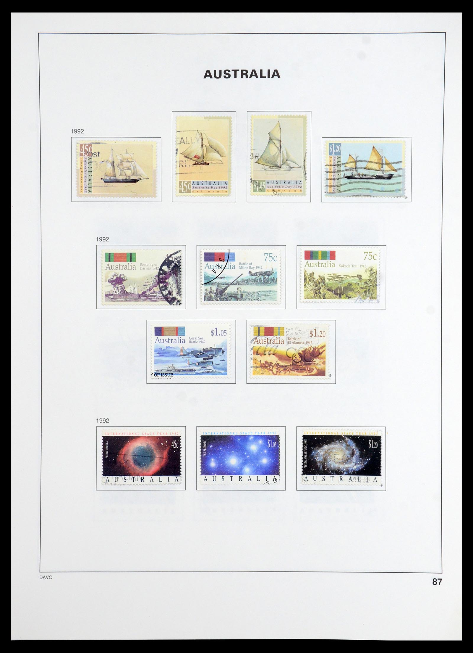 35777 103 - Stamp Collection 35777 Australian States/Australia 1860-2005.