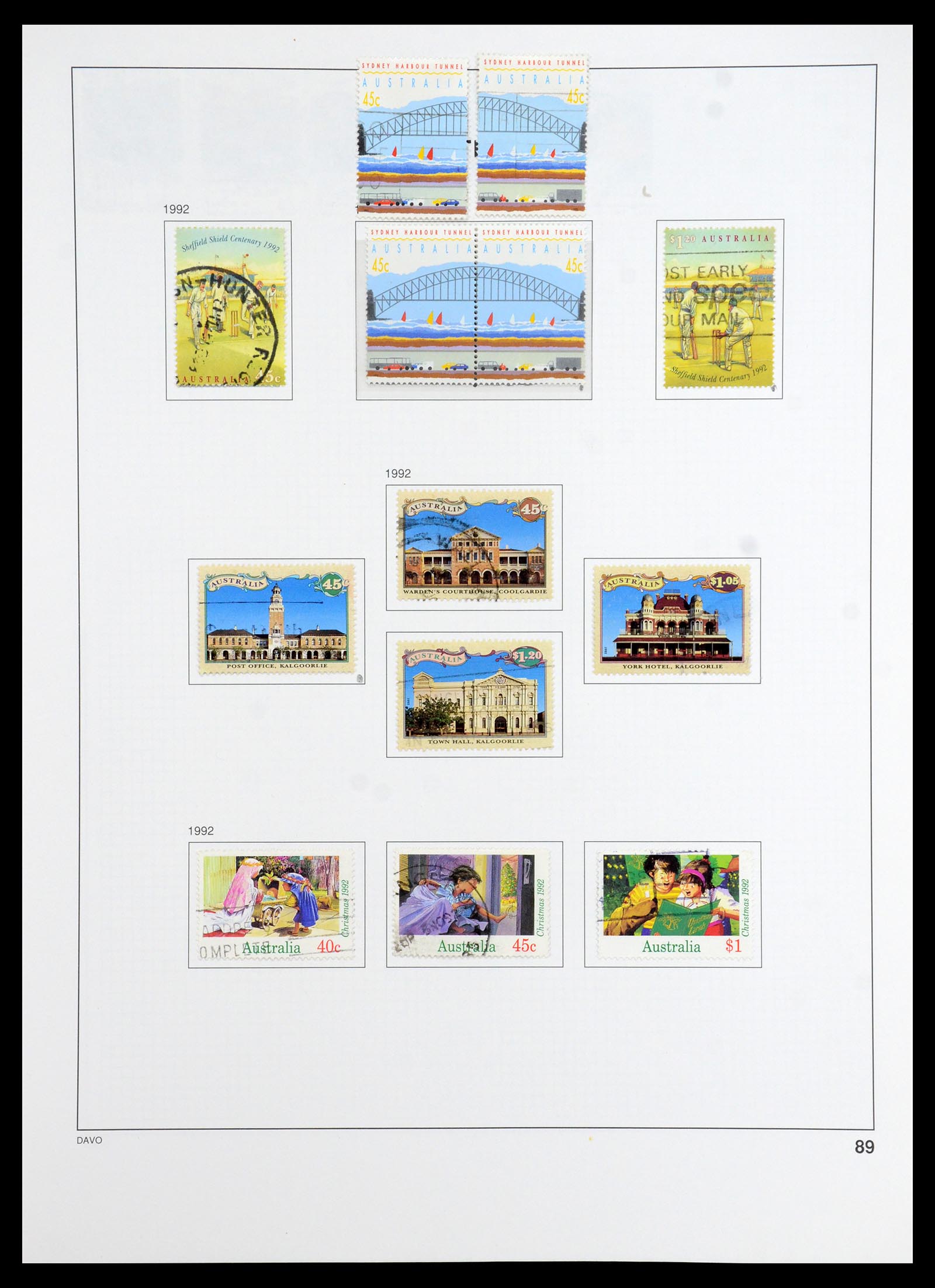 35777 105 - Stamp Collection 35777 Australian States/Australia 1860-2005.