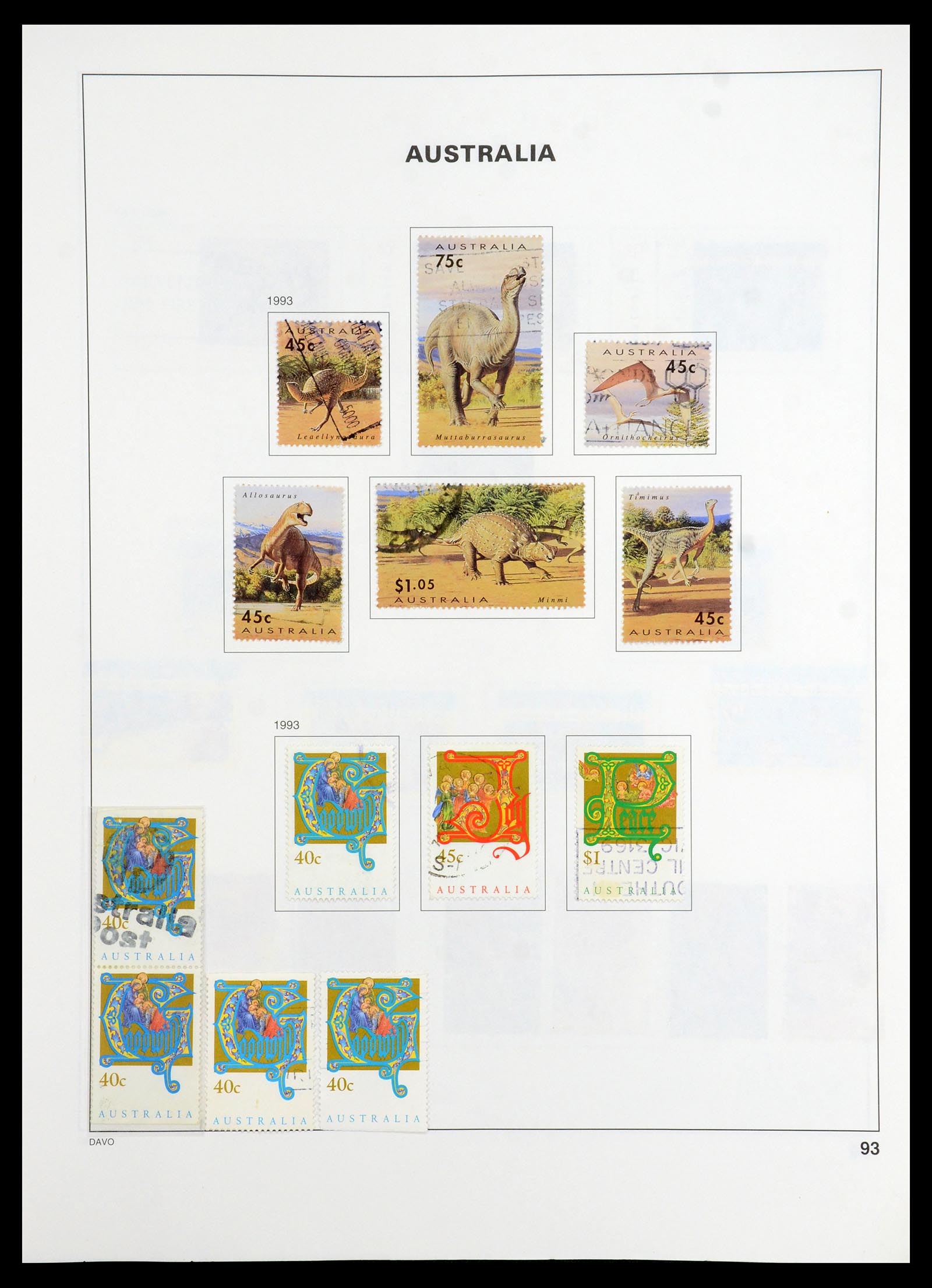 35777 110 - Stamp Collection 35777 Australian States/Australia 1860-2005.