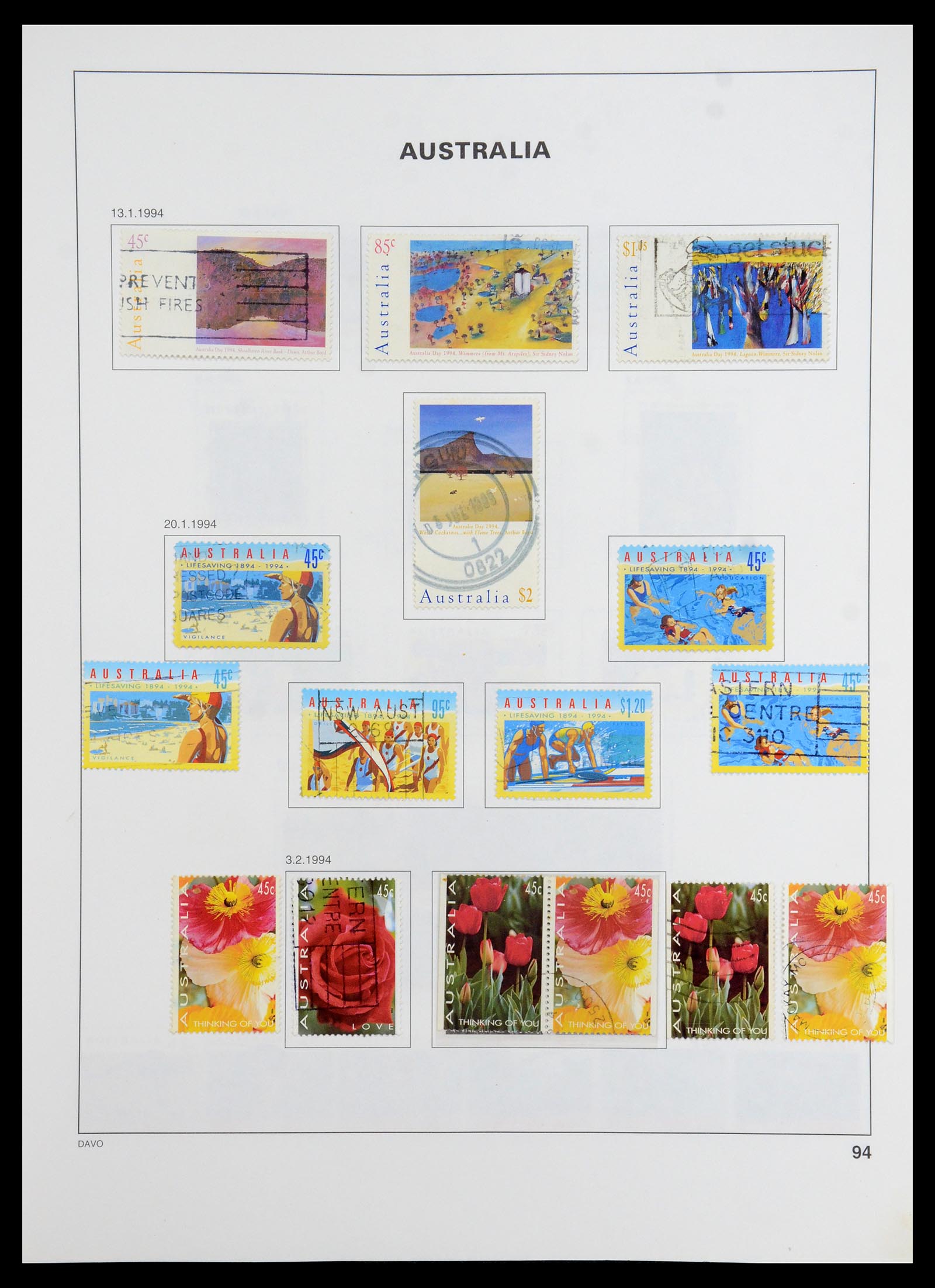35777 111 - Stamp Collection 35777 Australian States/Australia 1860-2005.