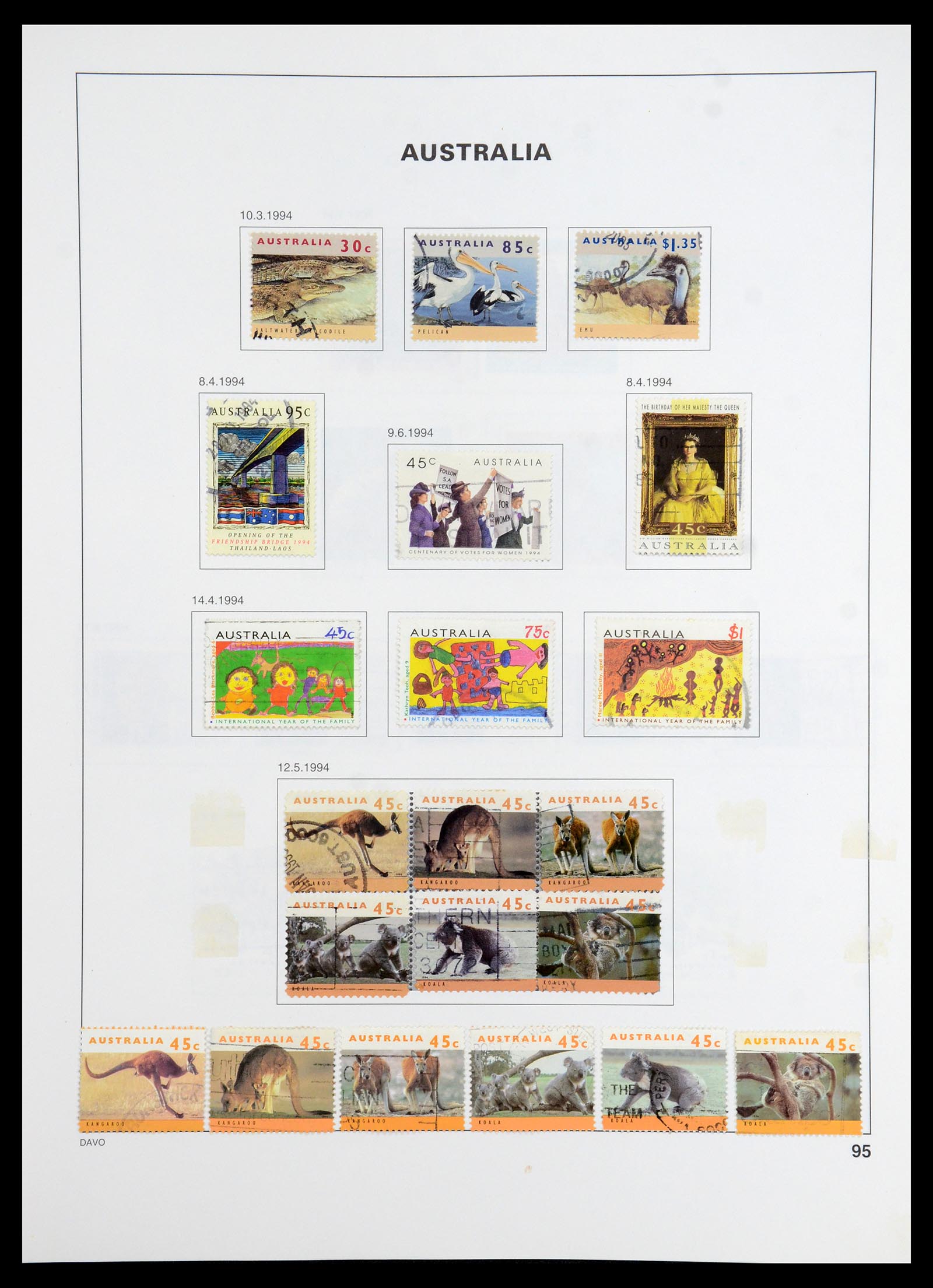 35777 112 - Postzegelverzameling 35777 Australische Staten/Australië 1860-2005.