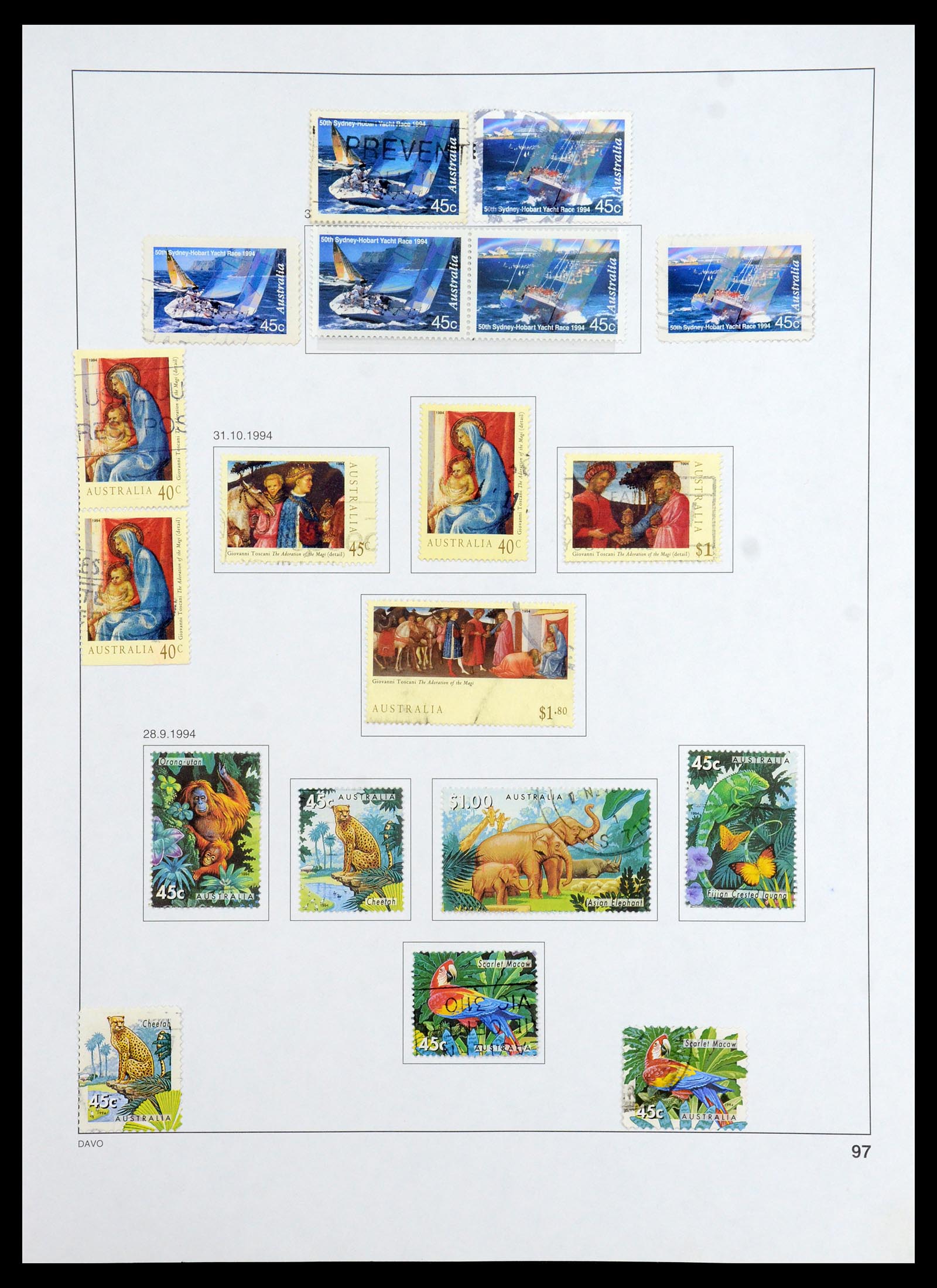 35777 114 - Stamp Collection 35777 Australian States/Australia 1860-2005.