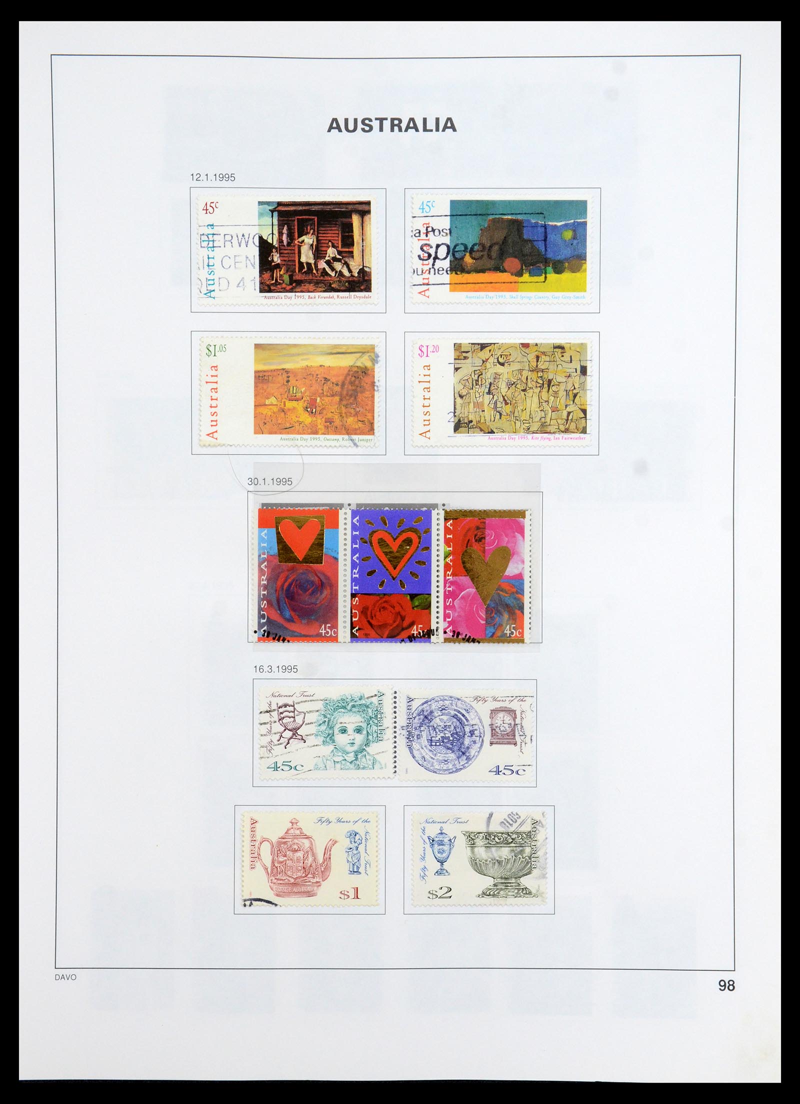 35777 115 - Stamp Collection 35777 Australian States/Australia 1860-2005.