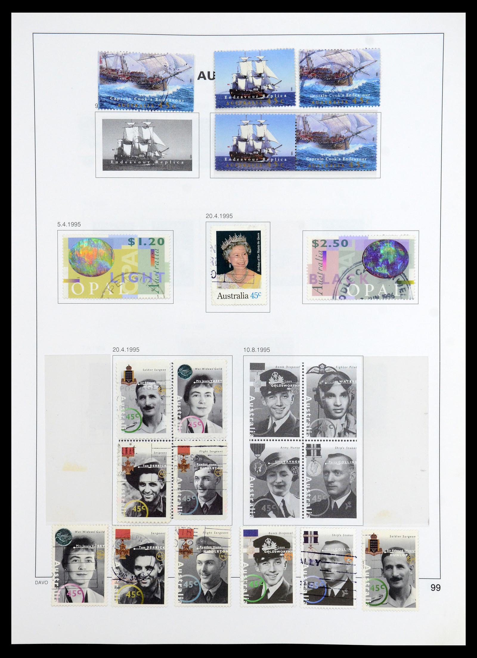 35777 116 - Stamp Collection 35777 Australian States/Australia 1860-2005.
