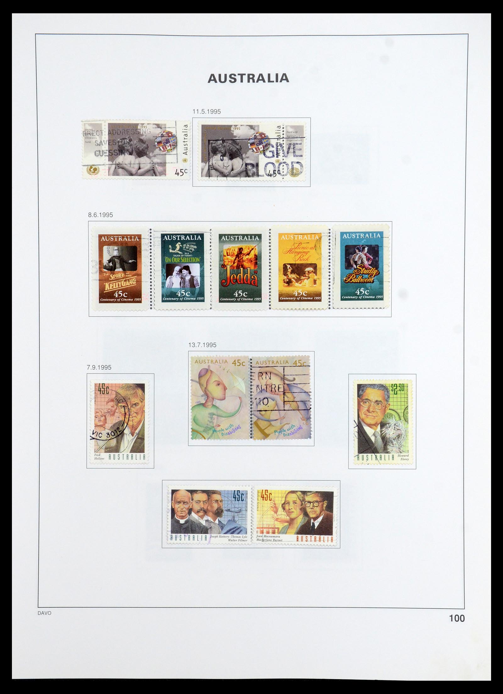 35777 117 - Stamp Collection 35777 Australian States/Australia 1860-2005.