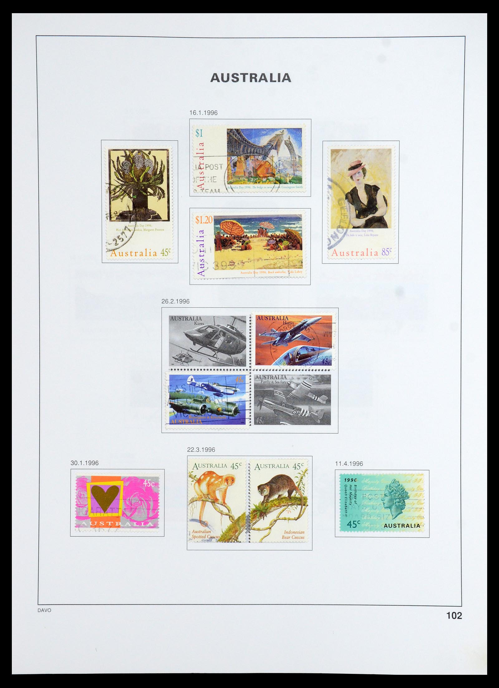 35777 119 - Stamp Collection 35777 Australian States/Australia 1860-2005.