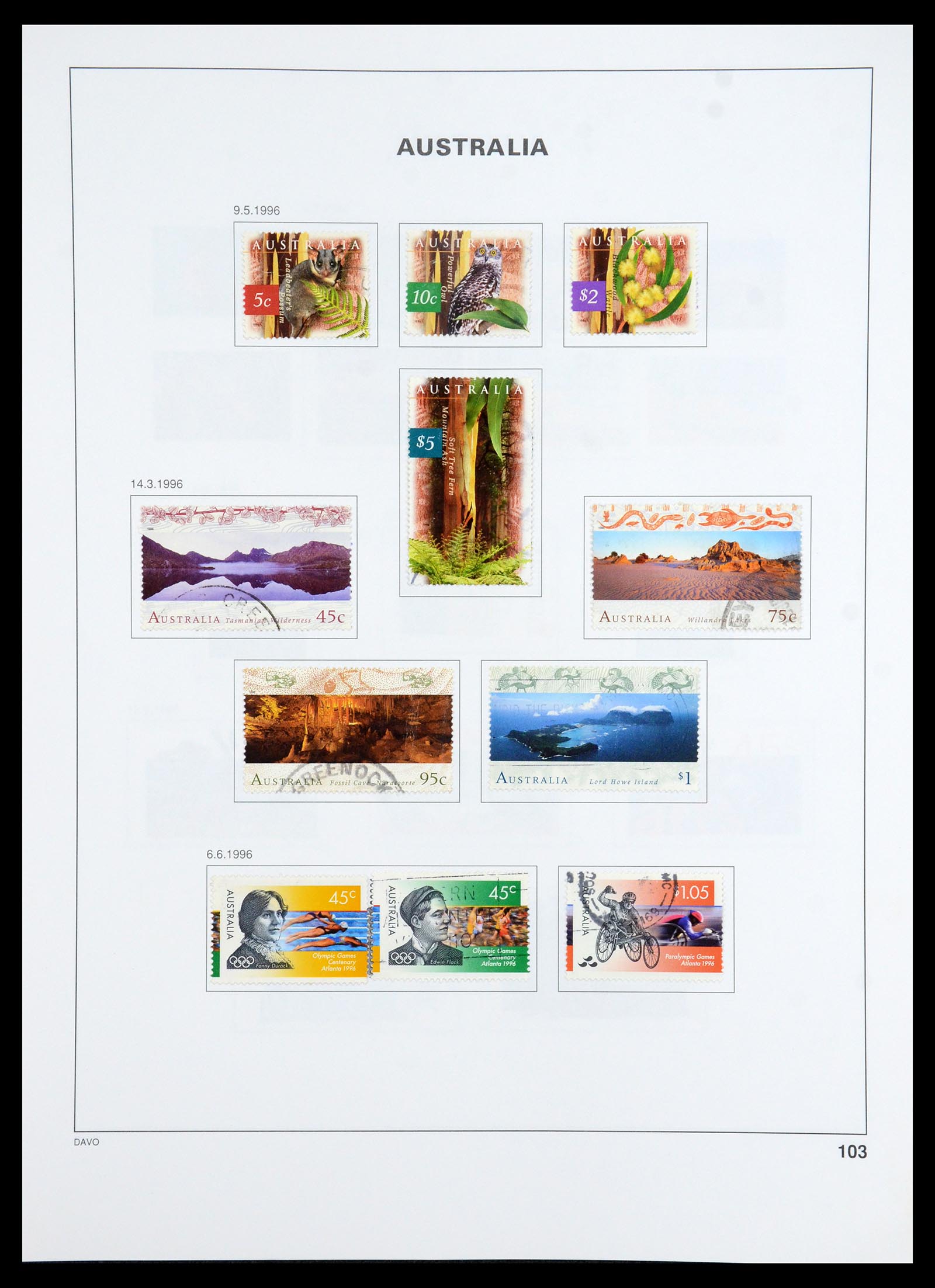 35777 120 - Stamp Collection 35777 Australian States/Australia 1860-2005.