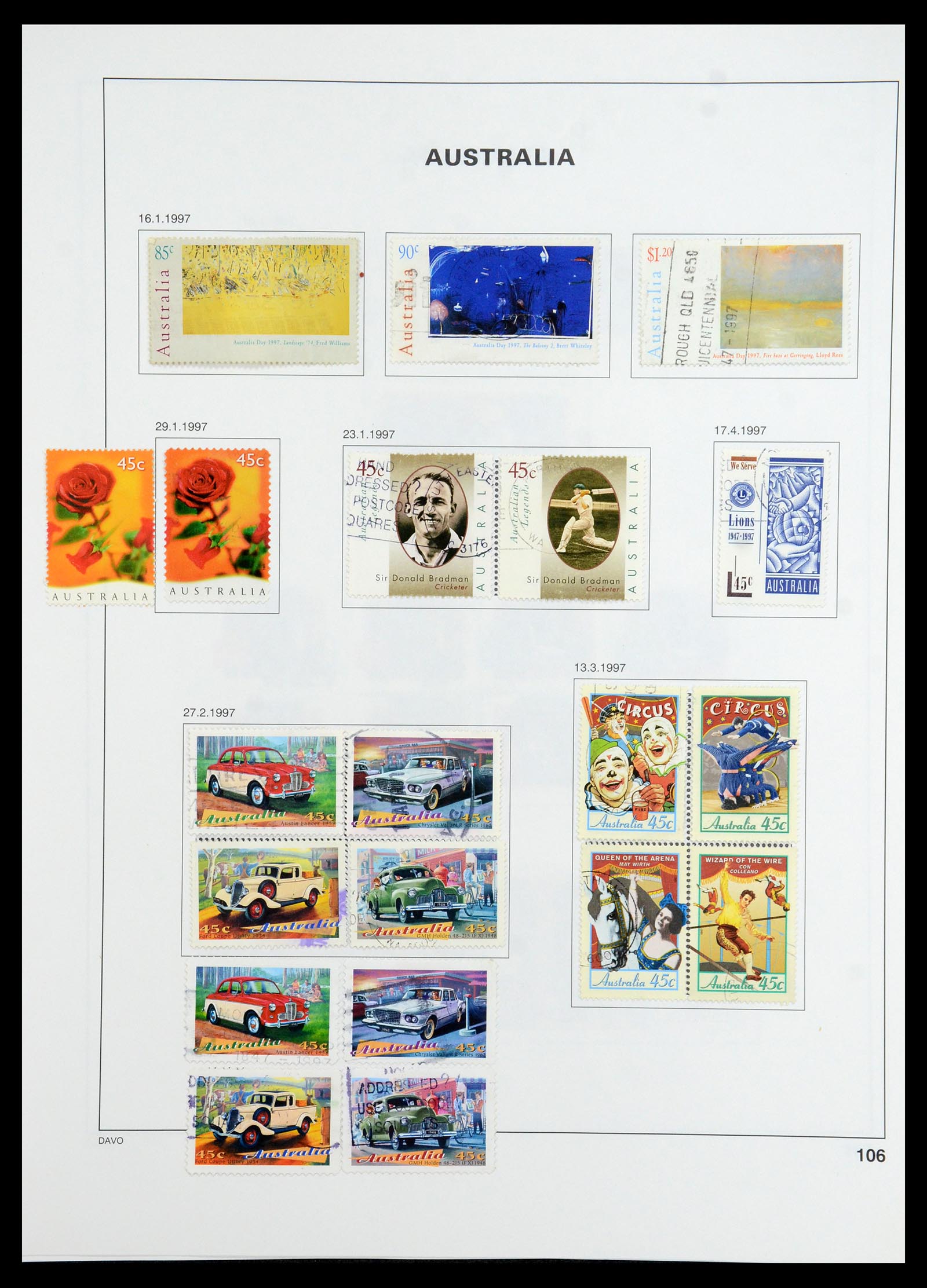 35777 124 - Postzegelverzameling 35777 Australische Staten/Australië 1860-2005.