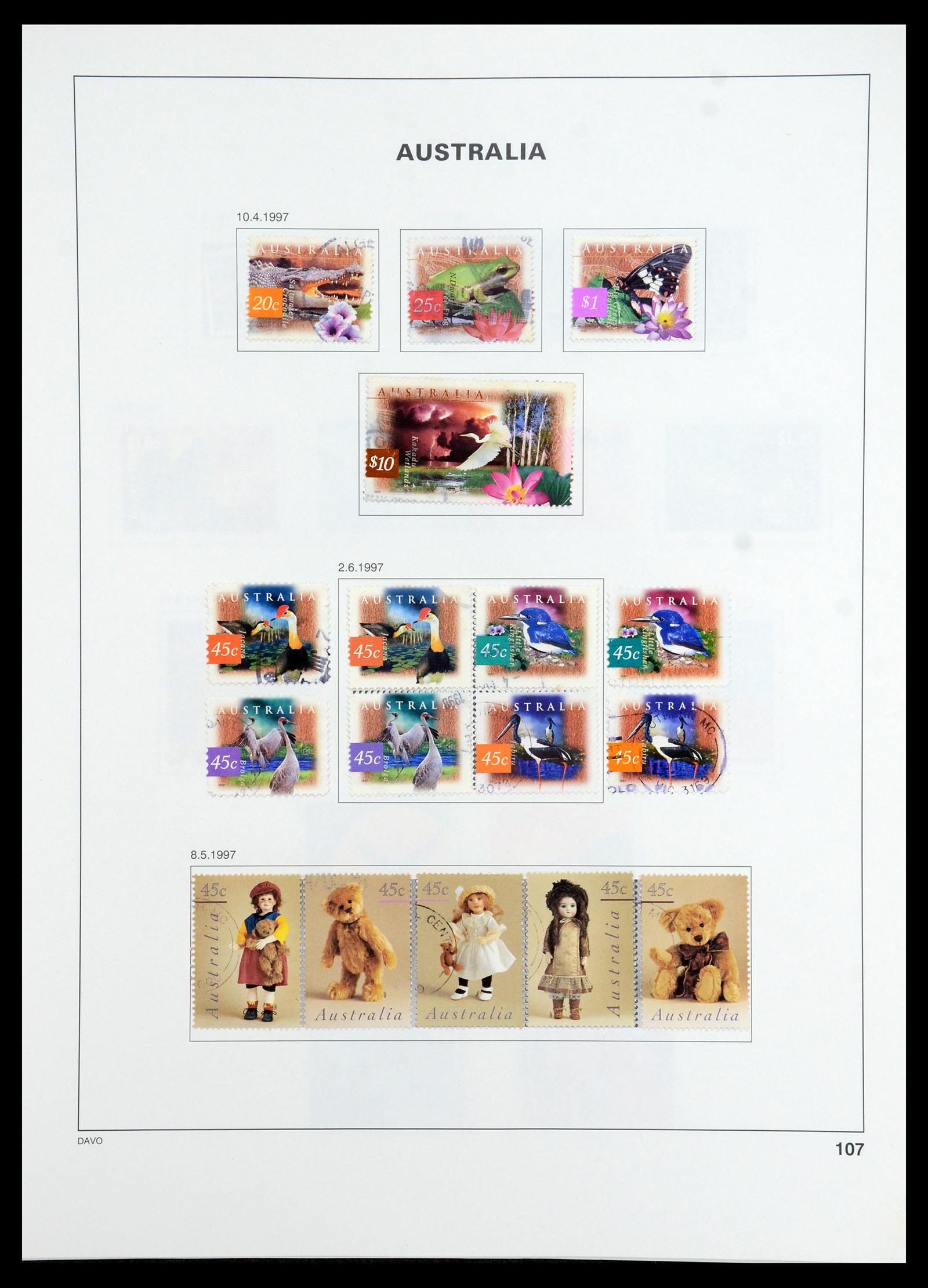 35777 125 - Stamp Collection 35777 Australian States/Australia 1860-2005.