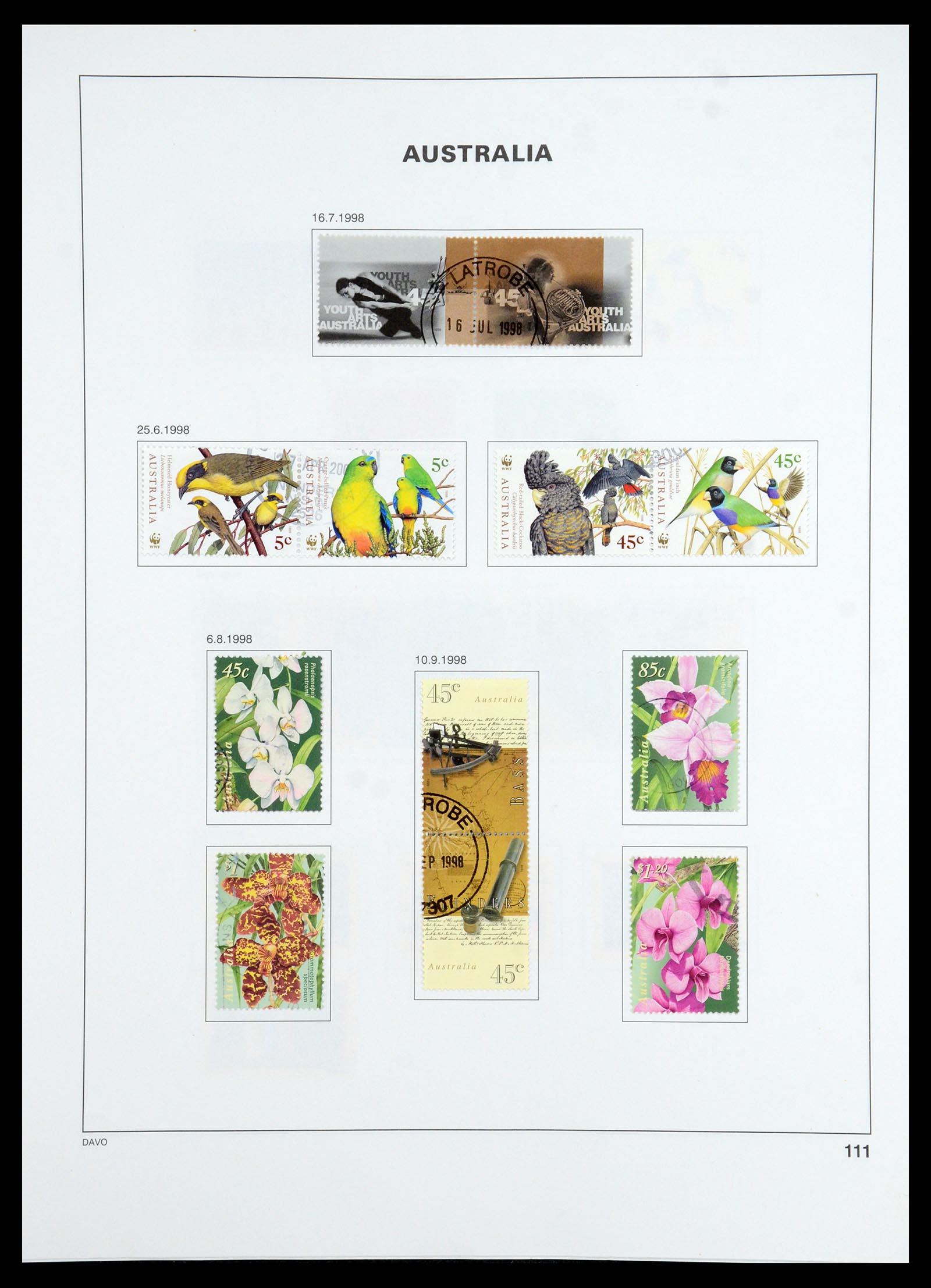 35777 129 - Postzegelverzameling 35777 Australische Staten/Australië 1860-2005.