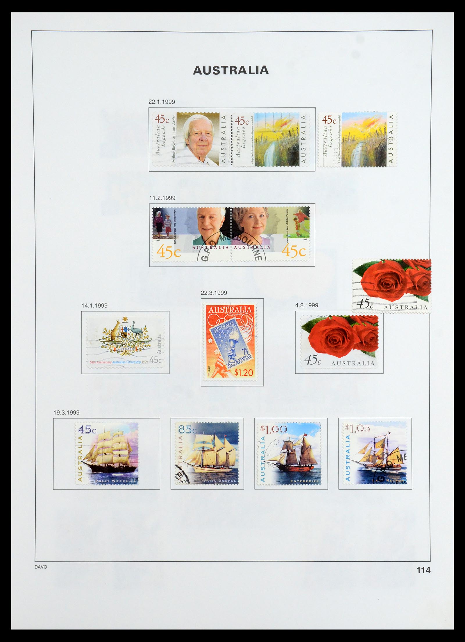 35777 132 - Postzegelverzameling 35777 Australische Staten/Australië 1860-2005.
