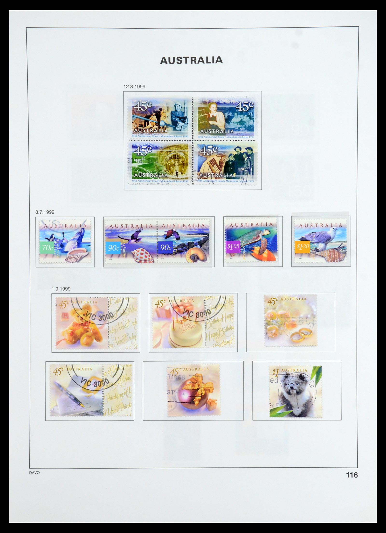 35777 134 - Postzegelverzameling 35777 Australische Staten/Australië 1860-2005.