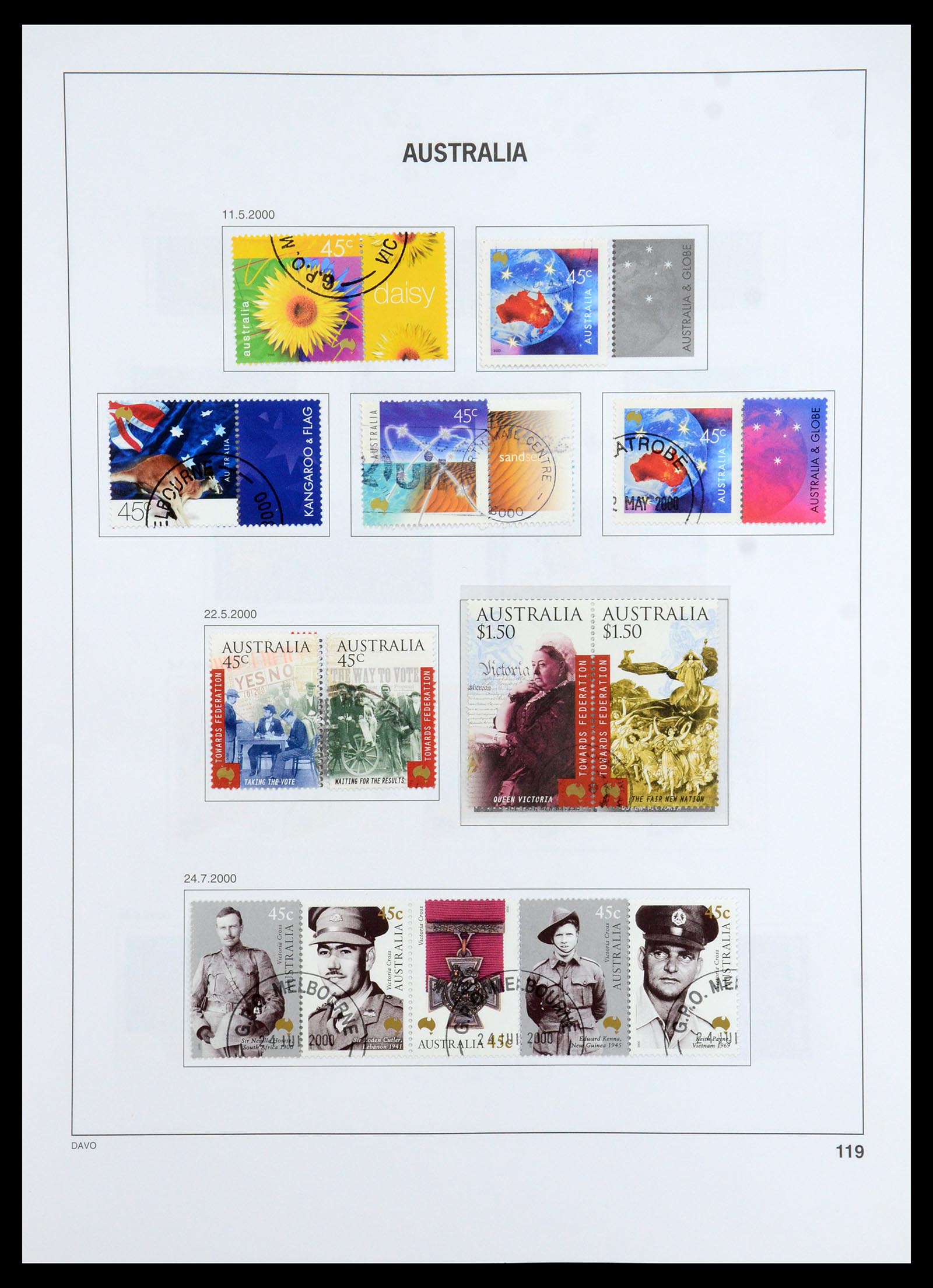 35777 137 - Postzegelverzameling 35777 Australische Staten/Australië 1860-2005.