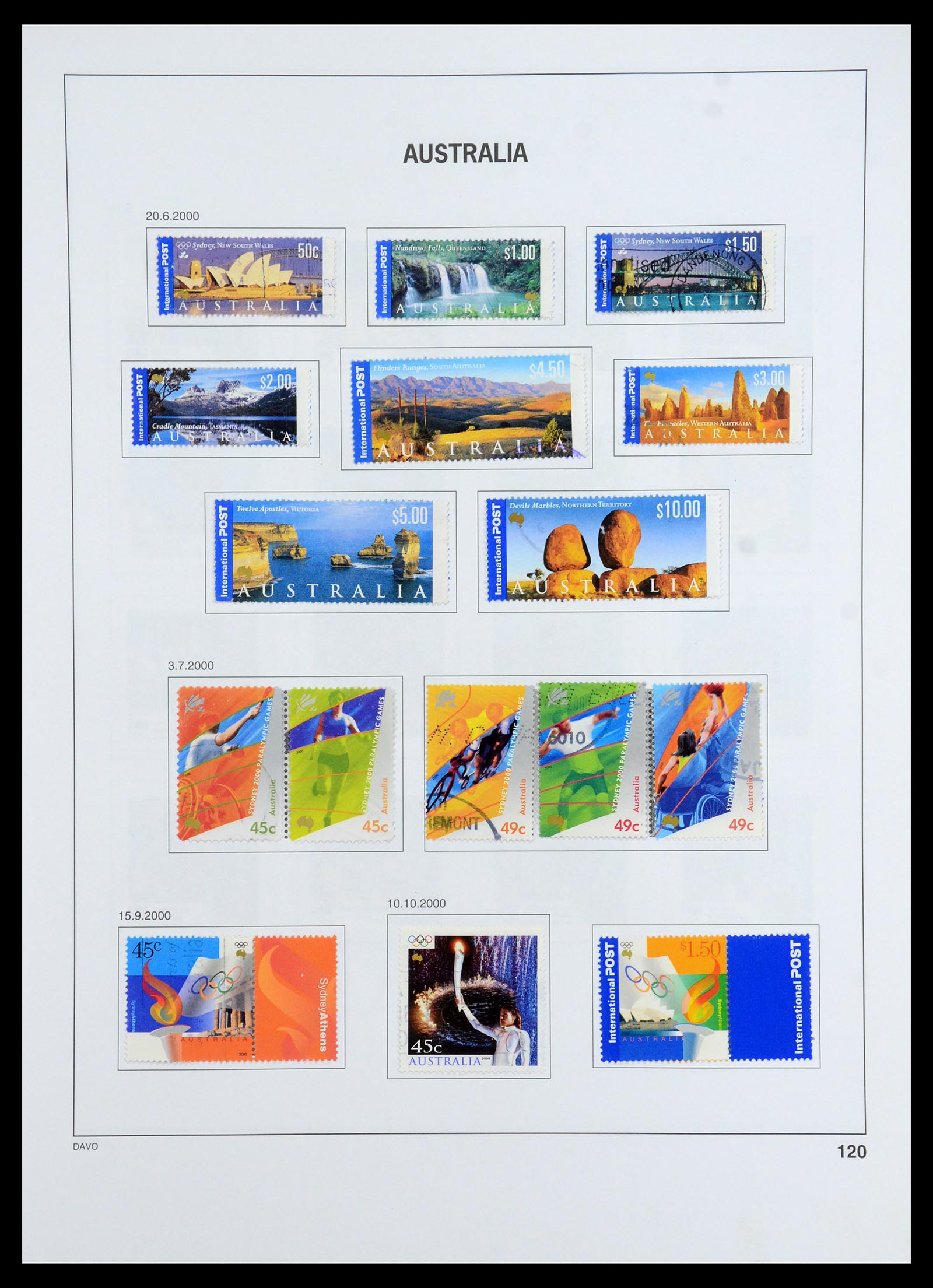 35777 138 - Stamp Collection 35777 Australian States/Australia 1860-2005.