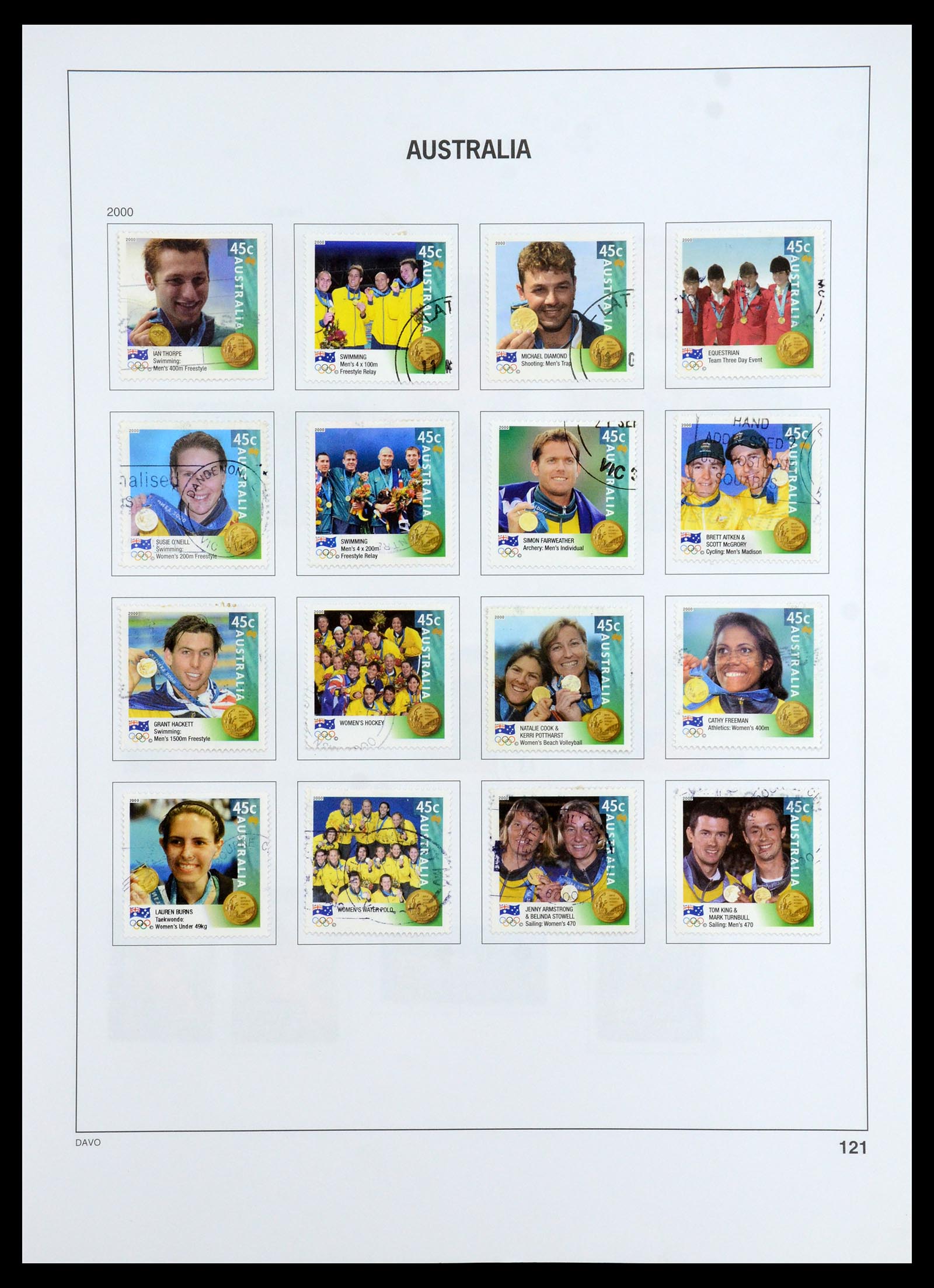 35777 139 - Stamp Collection 35777 Australian States/Australia 1860-2005.