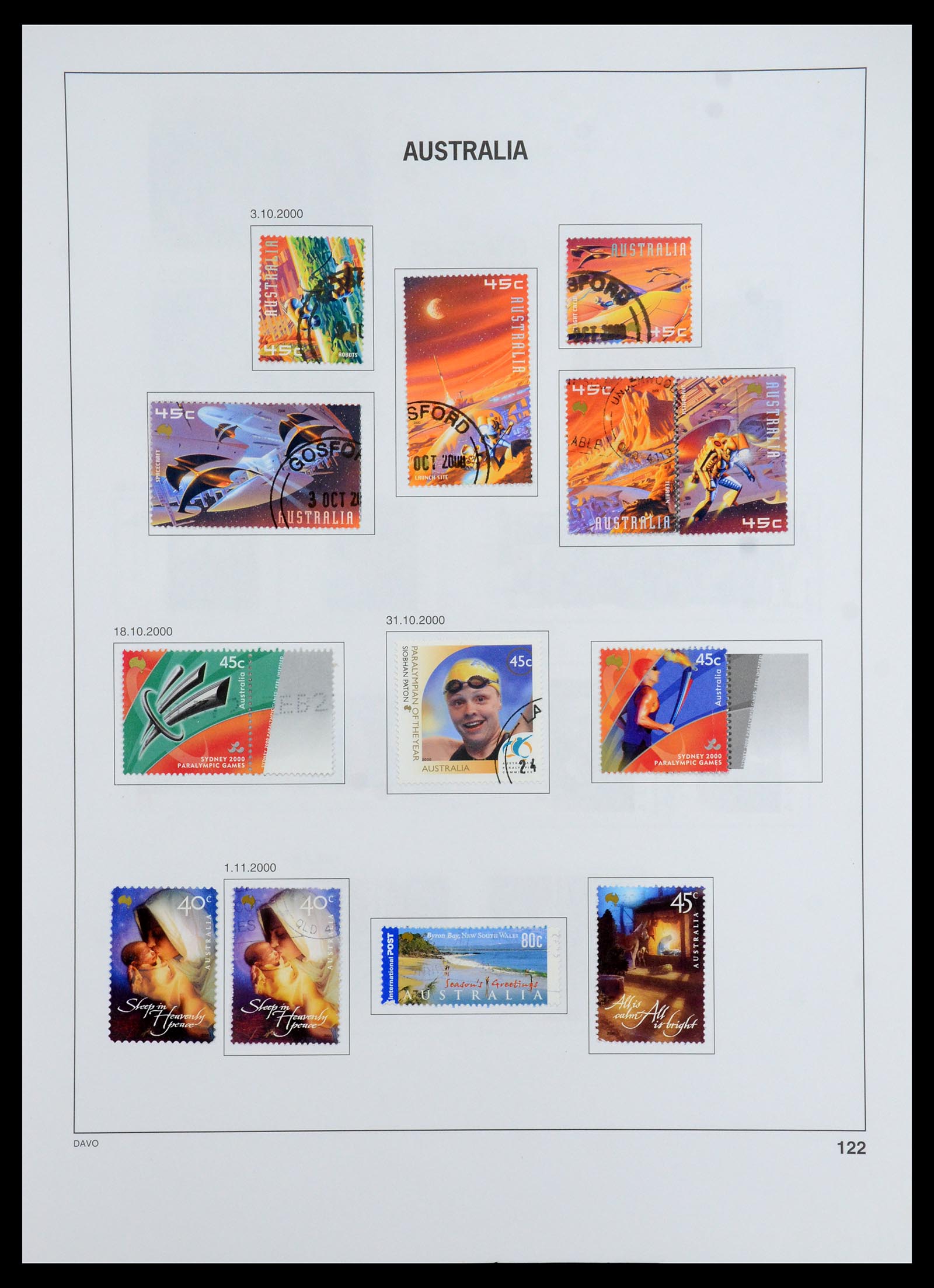 35777 140 - Stamp Collection 35777 Australian States/Australia 1860-2005.