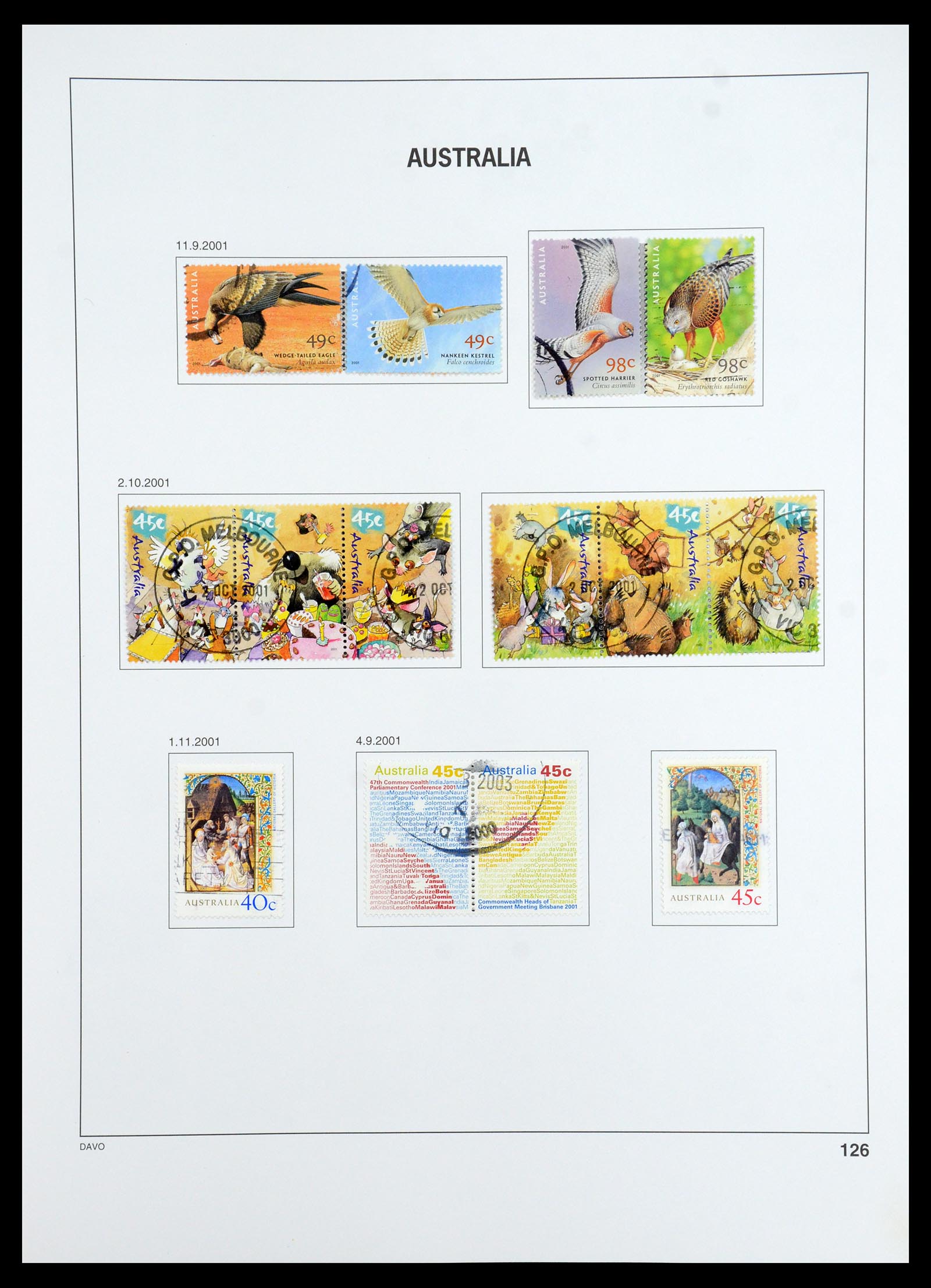 35777 144 - Stamp Collection 35777 Australian States/Australia 1860-2005.
