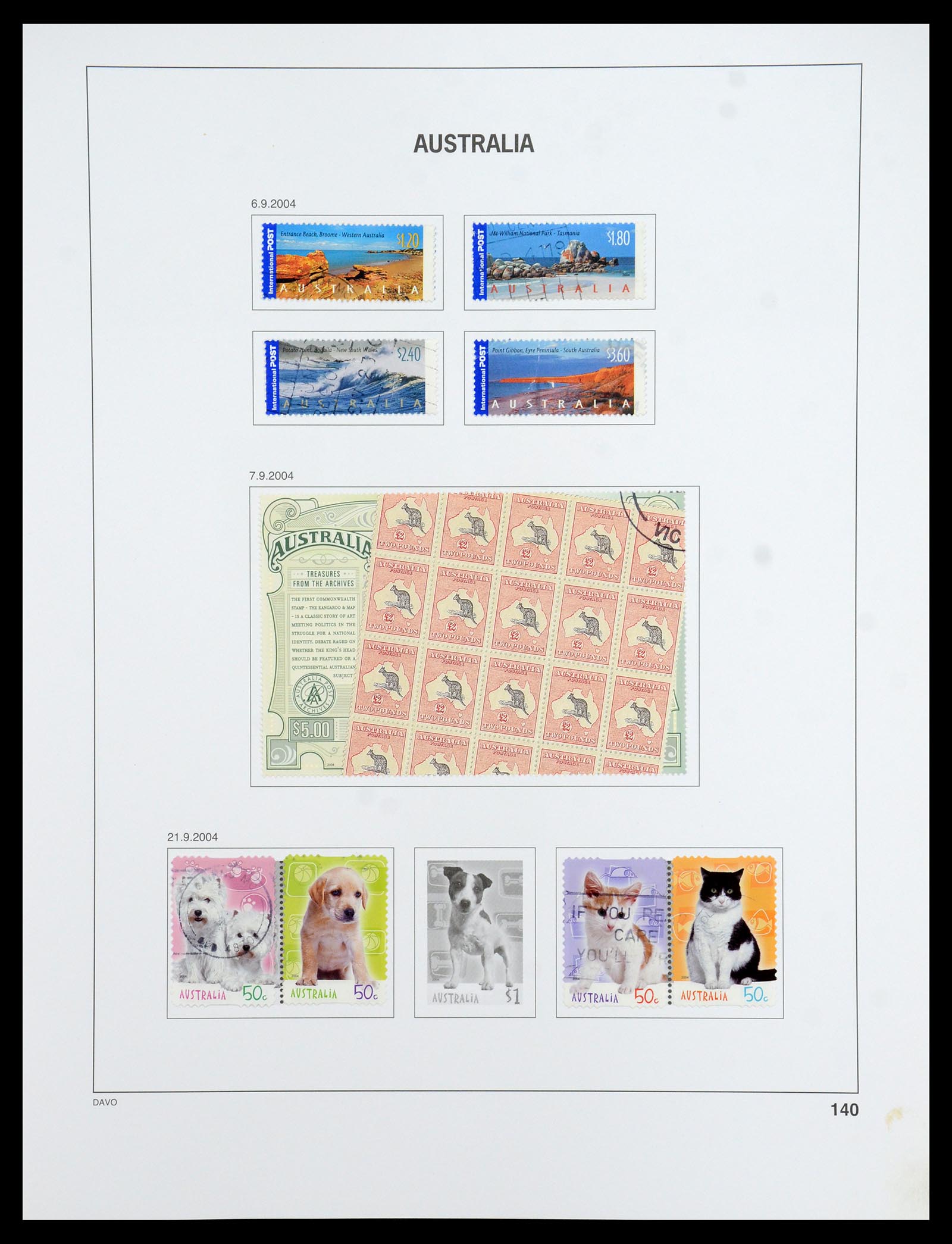 35777 160 - Stamp Collection 35777 Australian States/Australia 1860-2005.