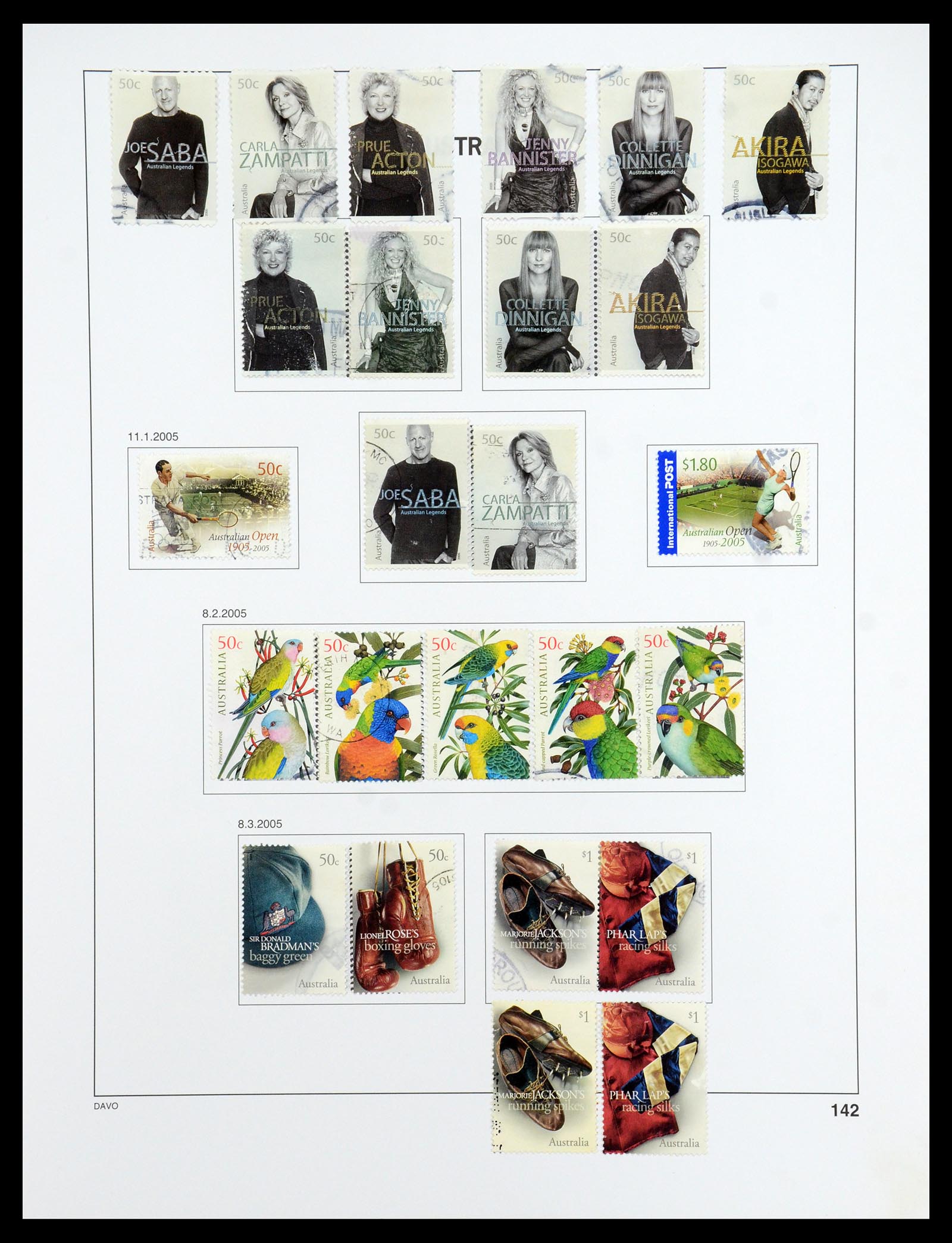 35777 162 - Stamp Collection 35777 Australian States/Australia 1860-2005.