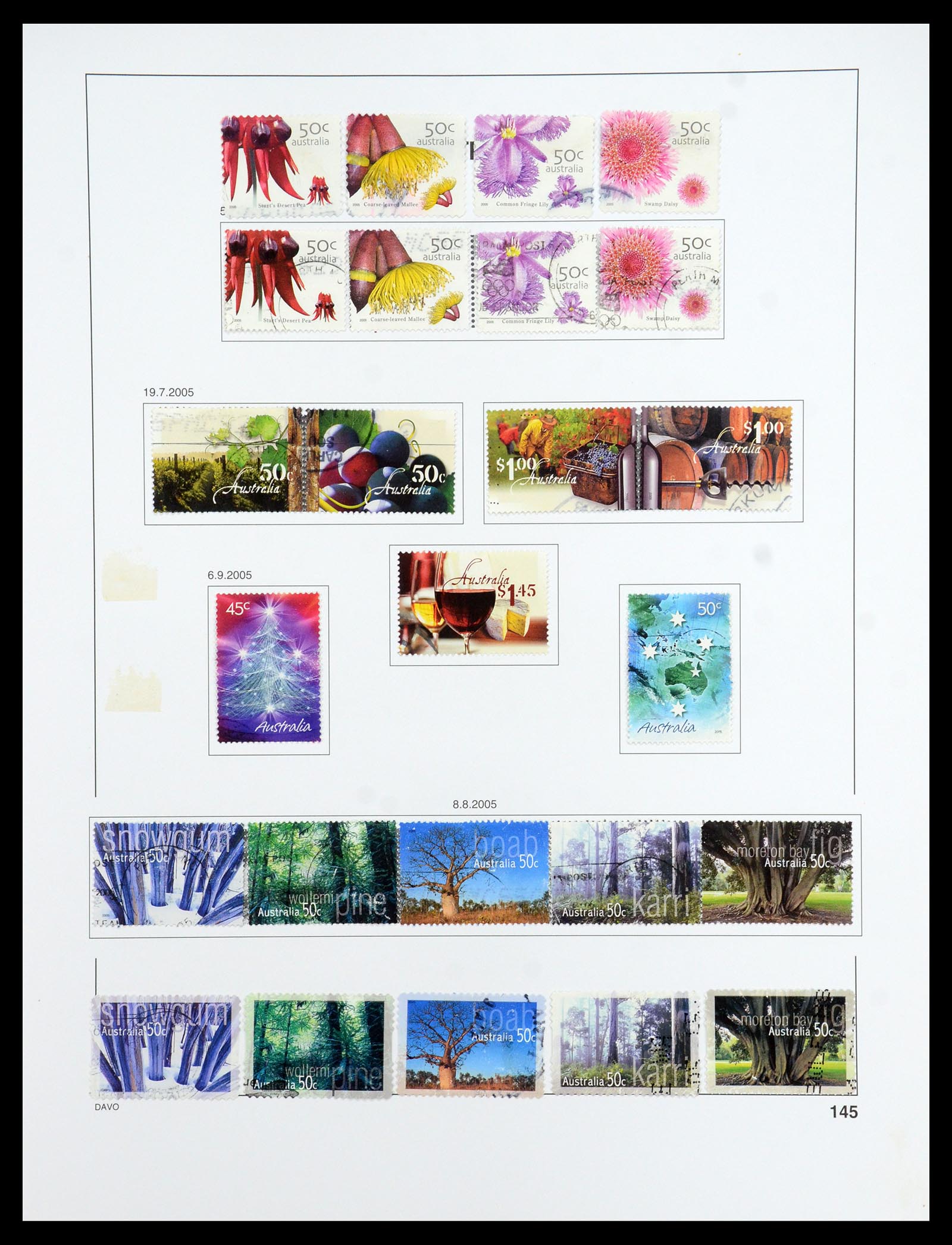 35777 165 - Stamp Collection 35777 Australian States/Australia 1860-2005.