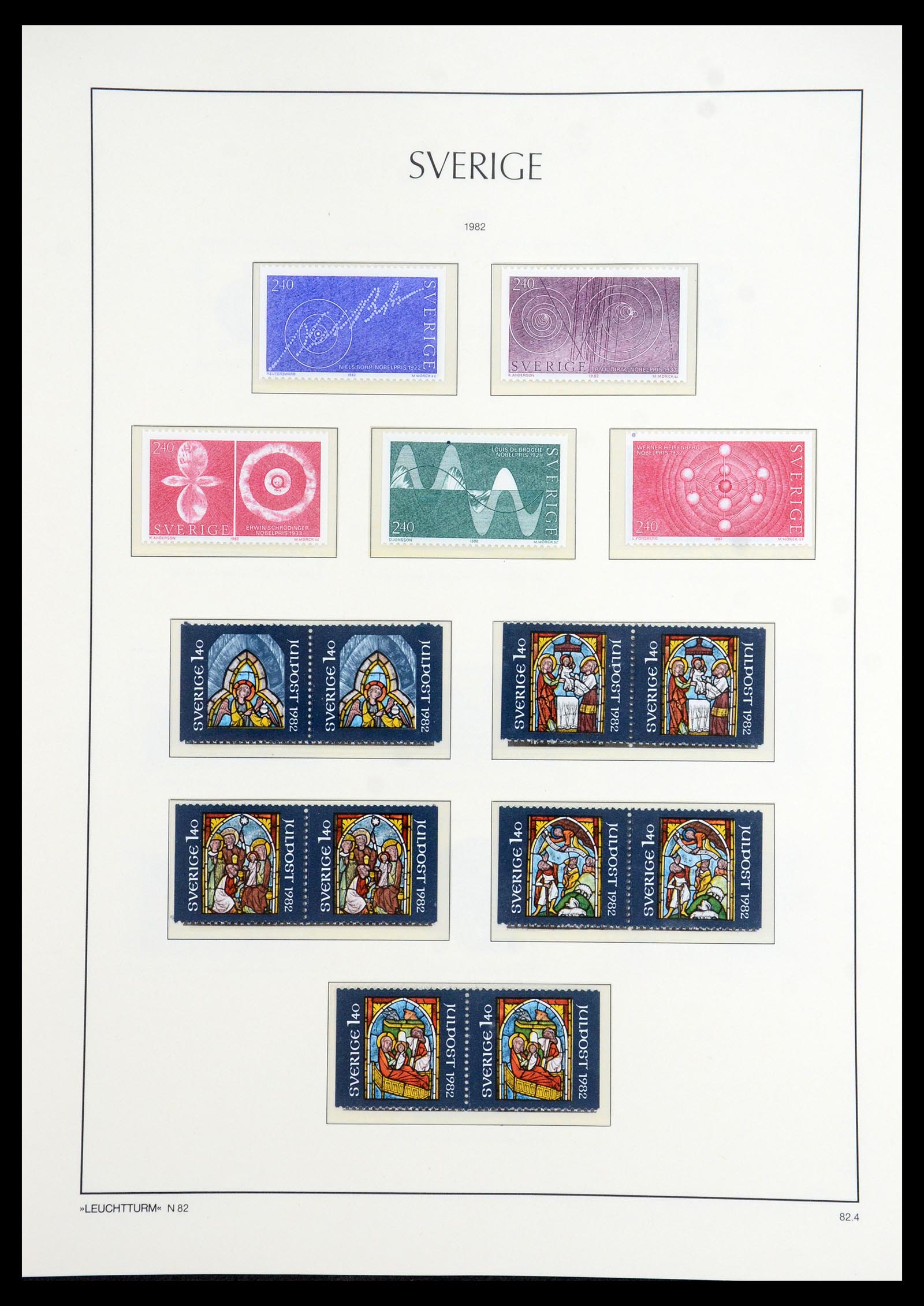 35778 227 - Postzegelverzameling 35778 Zweden 1855-1990.