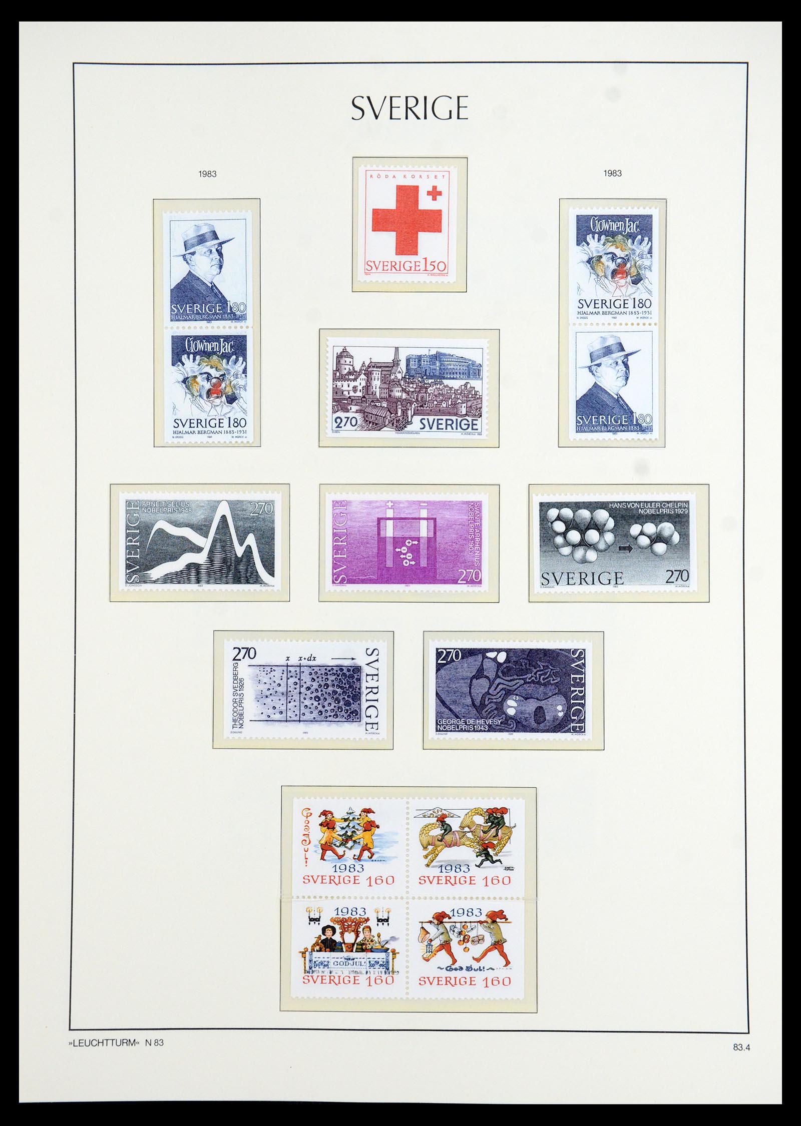 35778 231 - Postzegelverzameling 35778 Zweden 1855-1990.