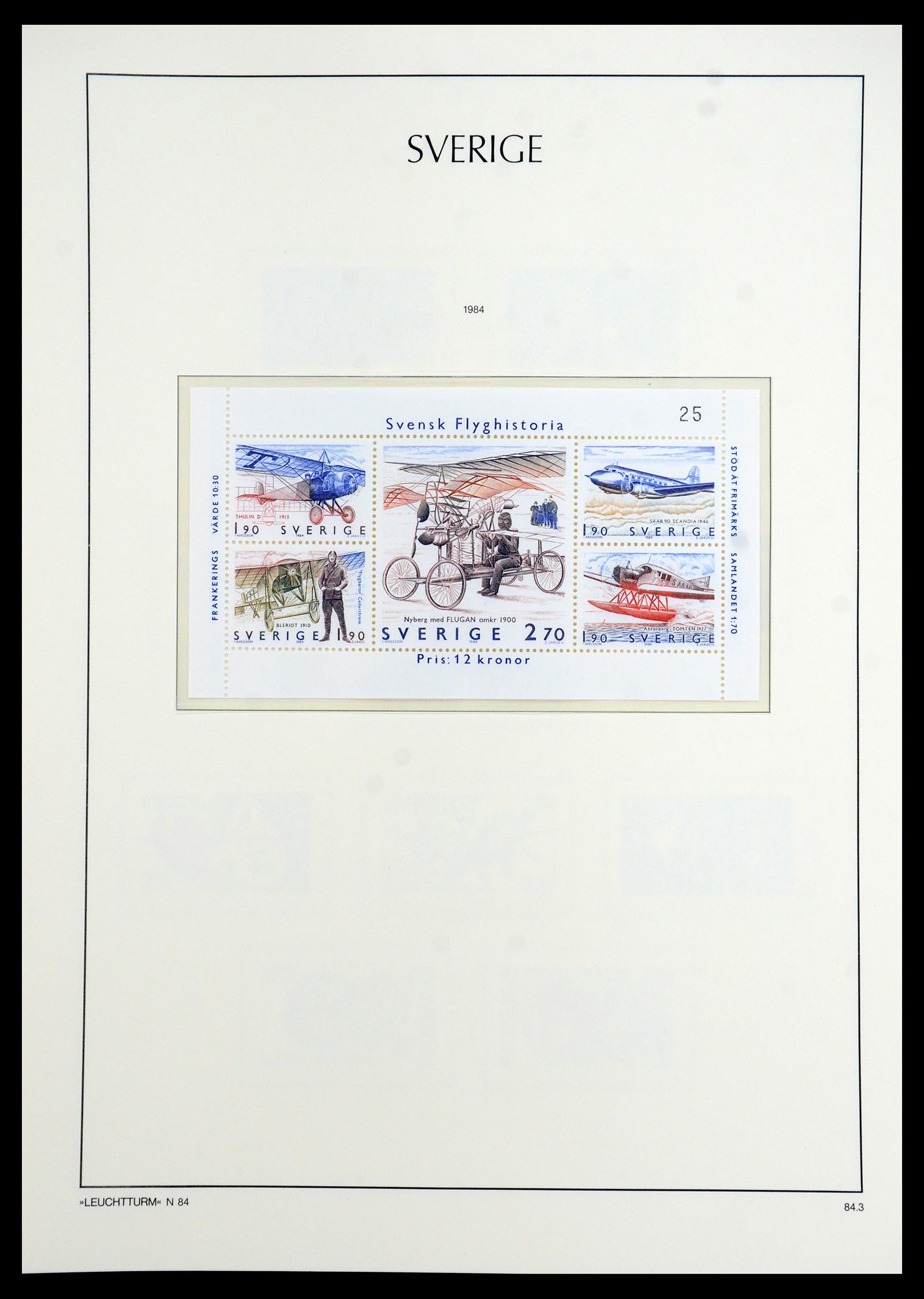 35778 234 - Postzegelverzameling 35778 Zweden 1855-1990.