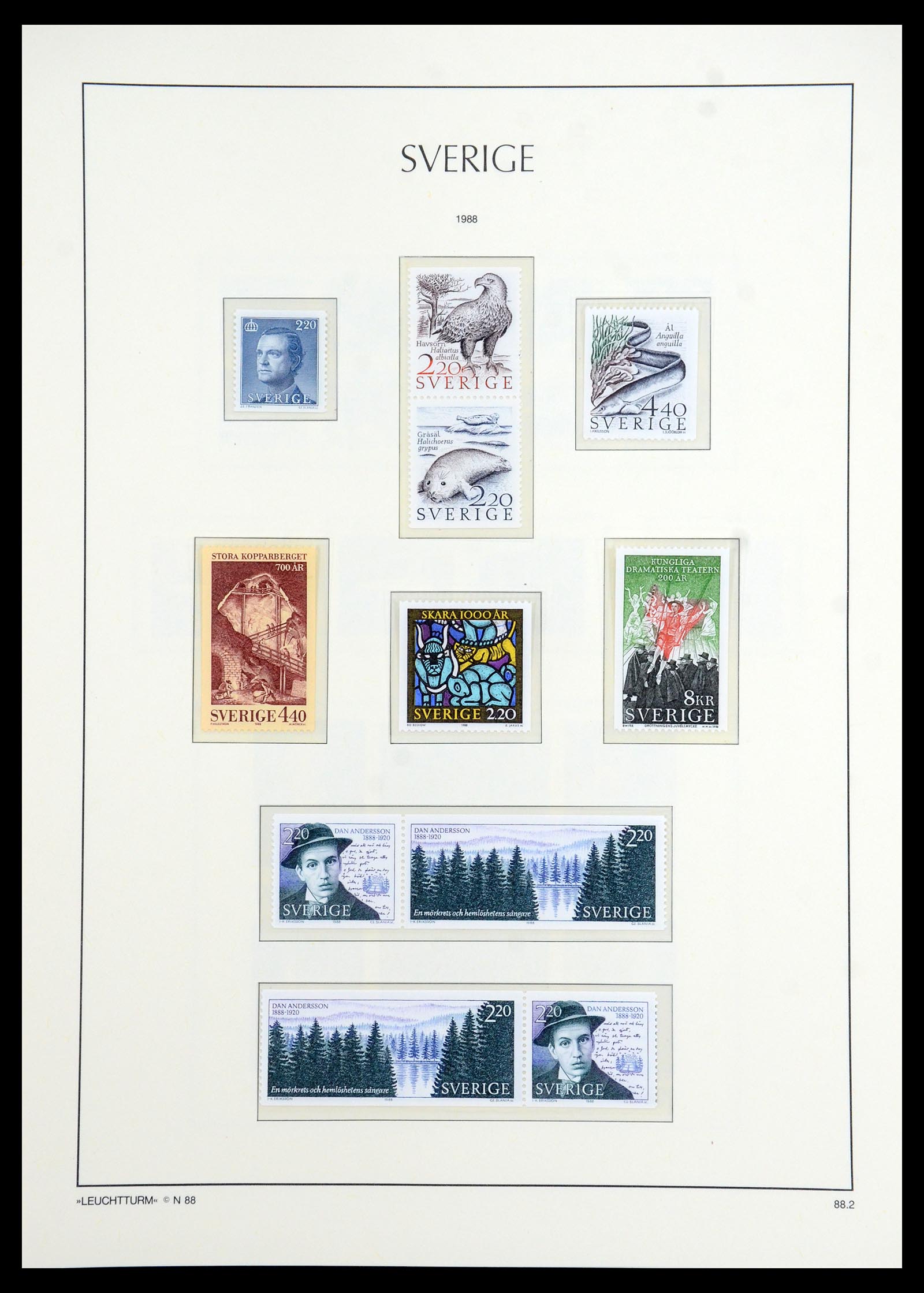 35778 249 - Postzegelverzameling 35778 Zweden 1855-1990.