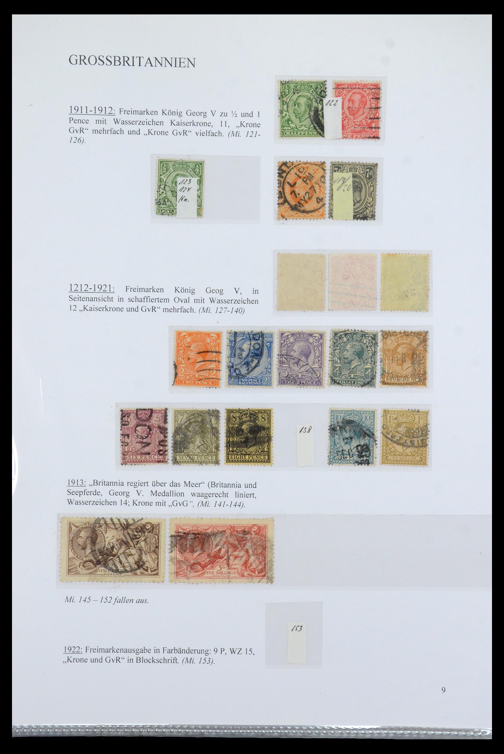 35779 013 - Postzegelverzameling 35779 Engeland 1840-1979.