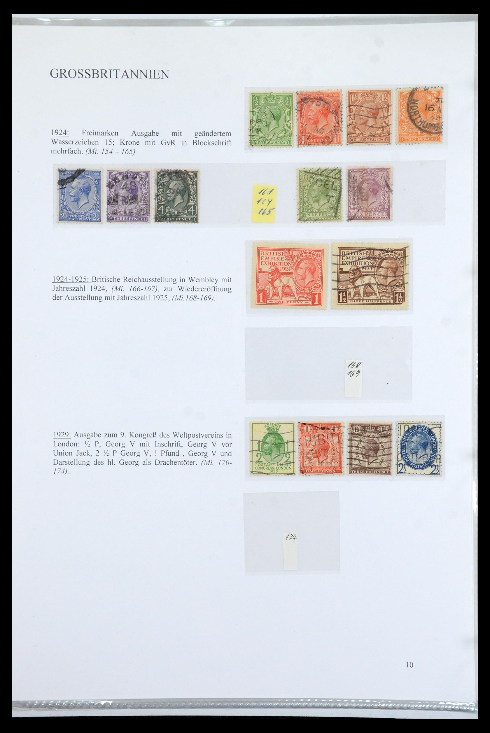 35779 014 - Postzegelverzameling 35779 Engeland 1840-1979.