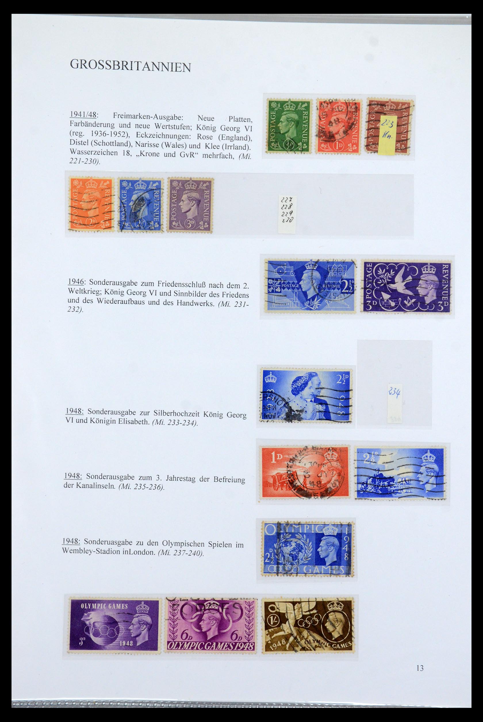35779 017 - Postzegelverzameling 35779 Engeland 1840-1979.