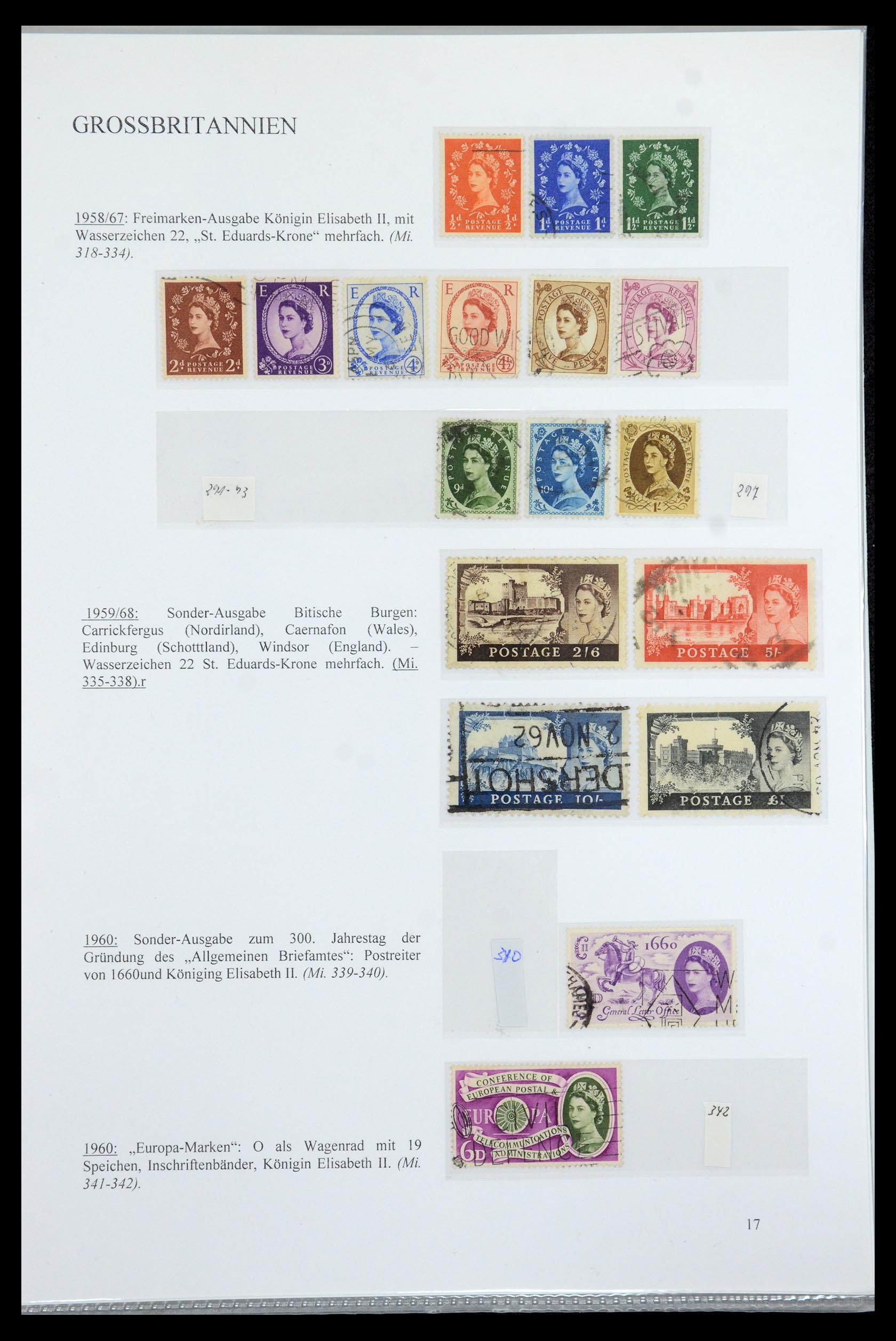 35779 021 - Postzegelverzameling 35779 Engeland 1840-1979.