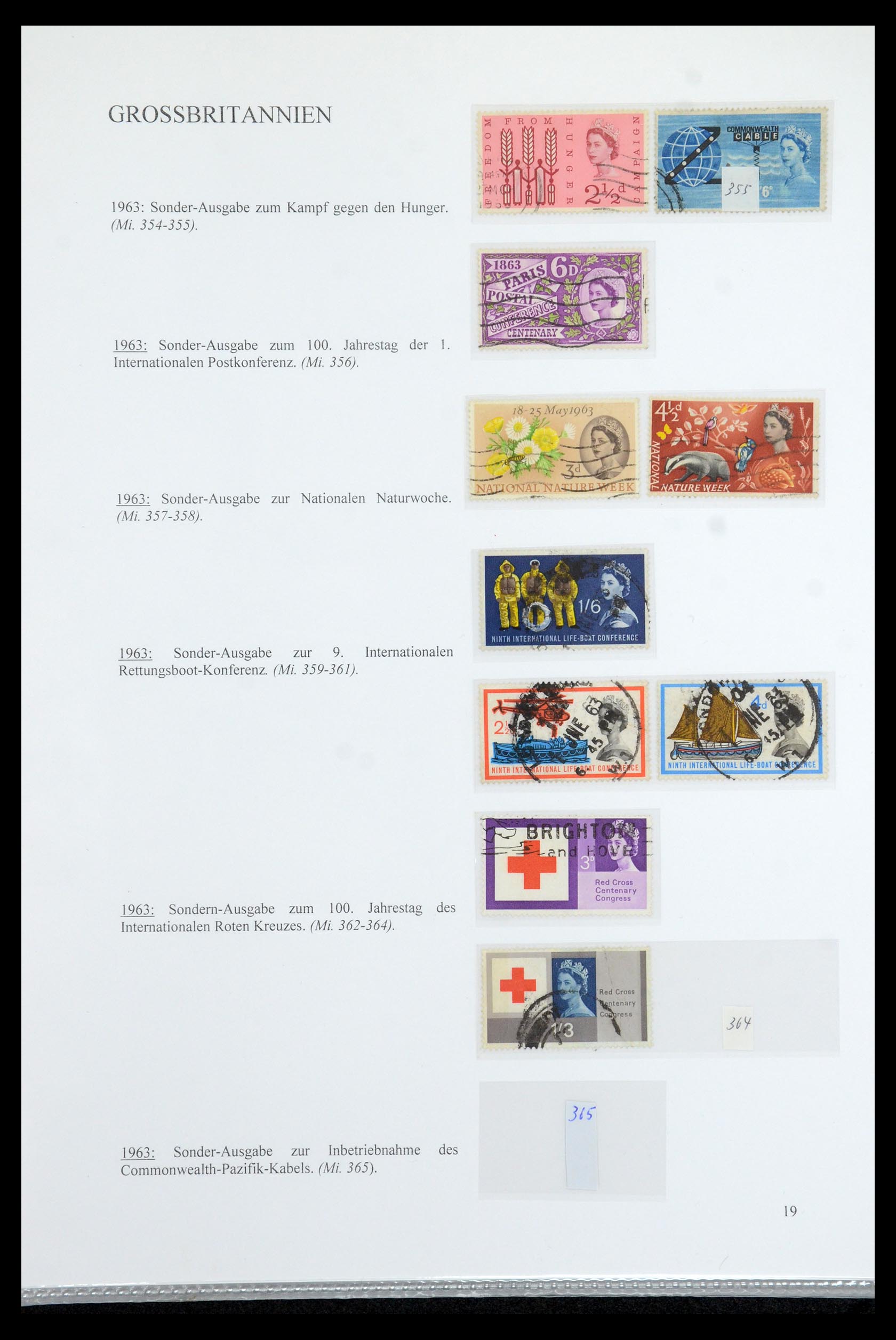 35779 023 - Postzegelverzameling 35779 Engeland 1840-1979.