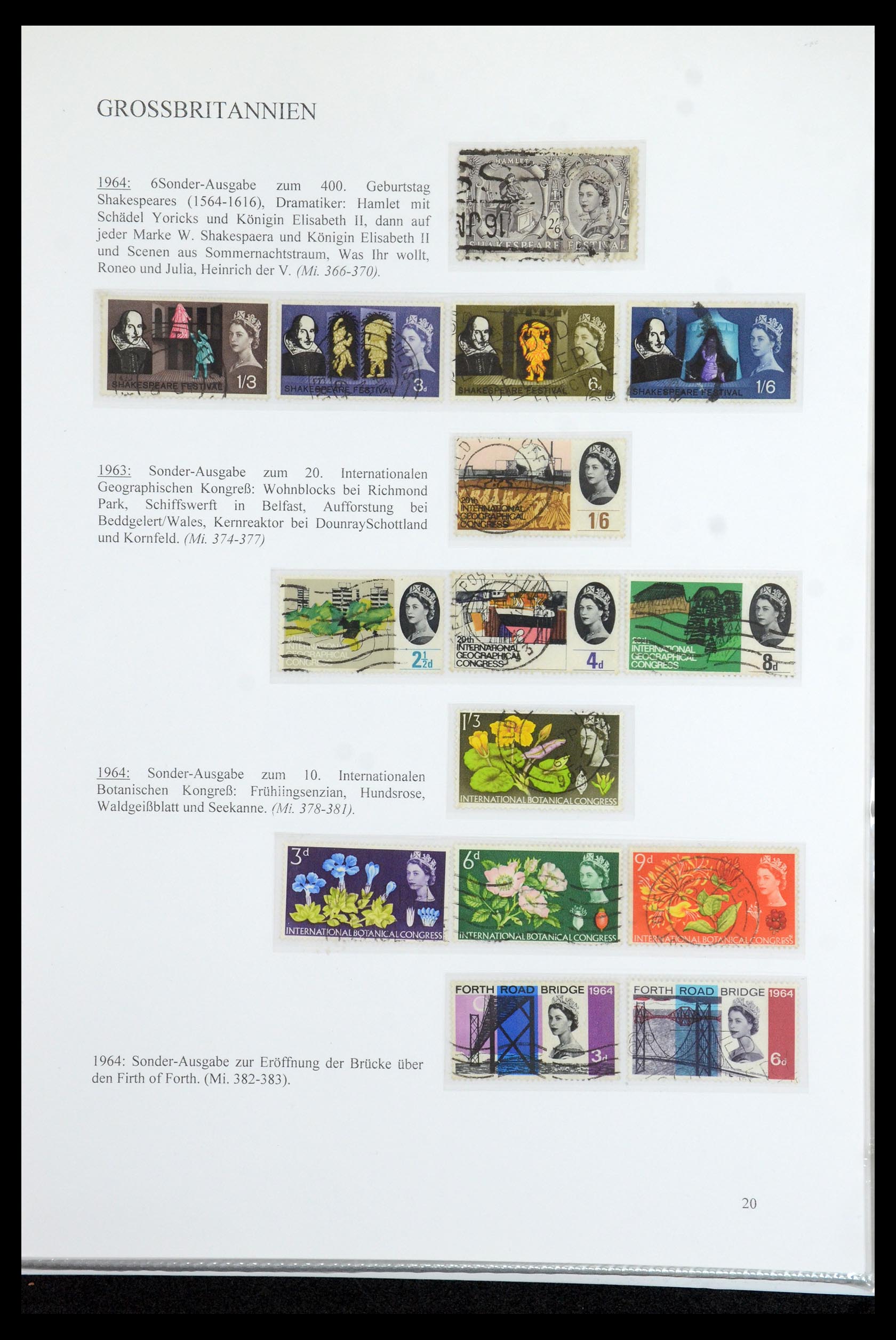 35779 024 - Postzegelverzameling 35779 Engeland 1840-1979.