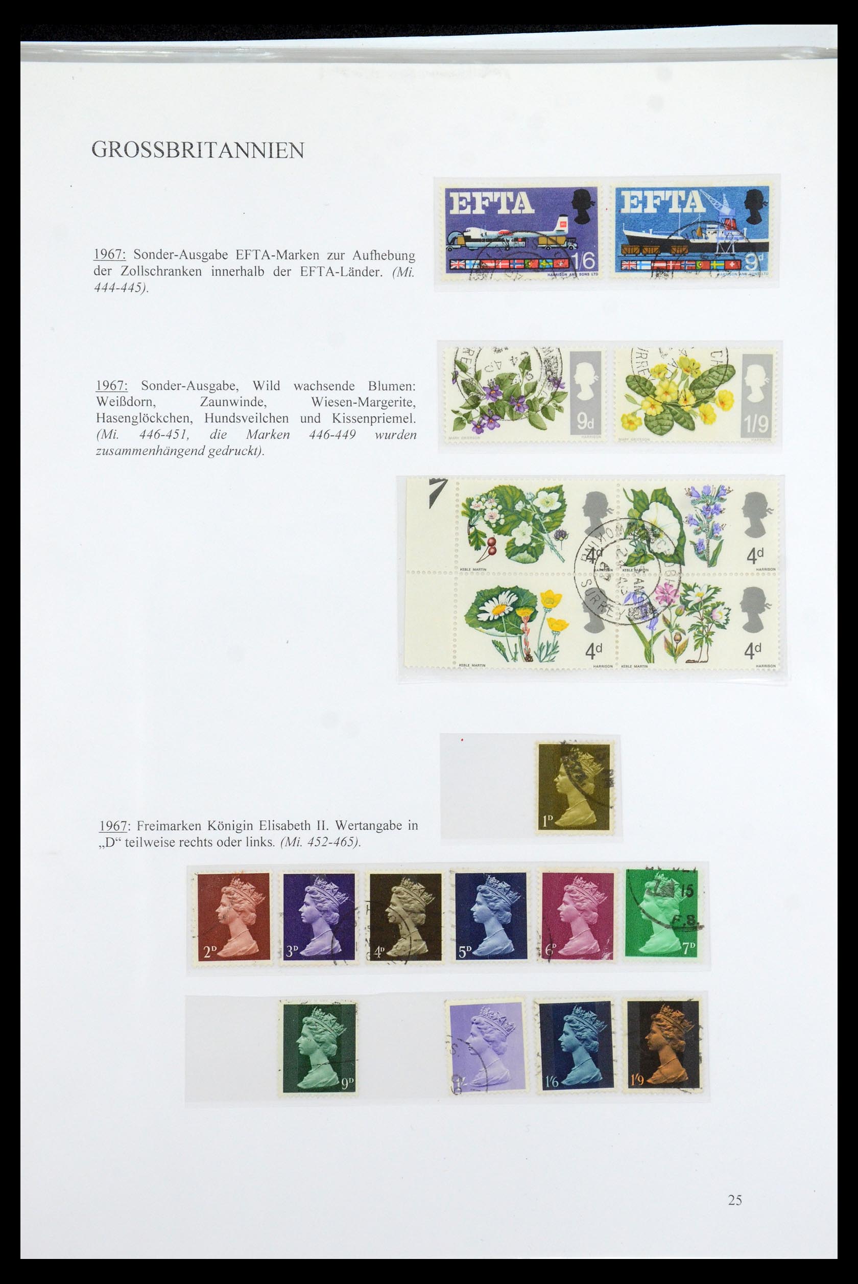 35779 027 - Postzegelverzameling 35779 Engeland 1840-1979.