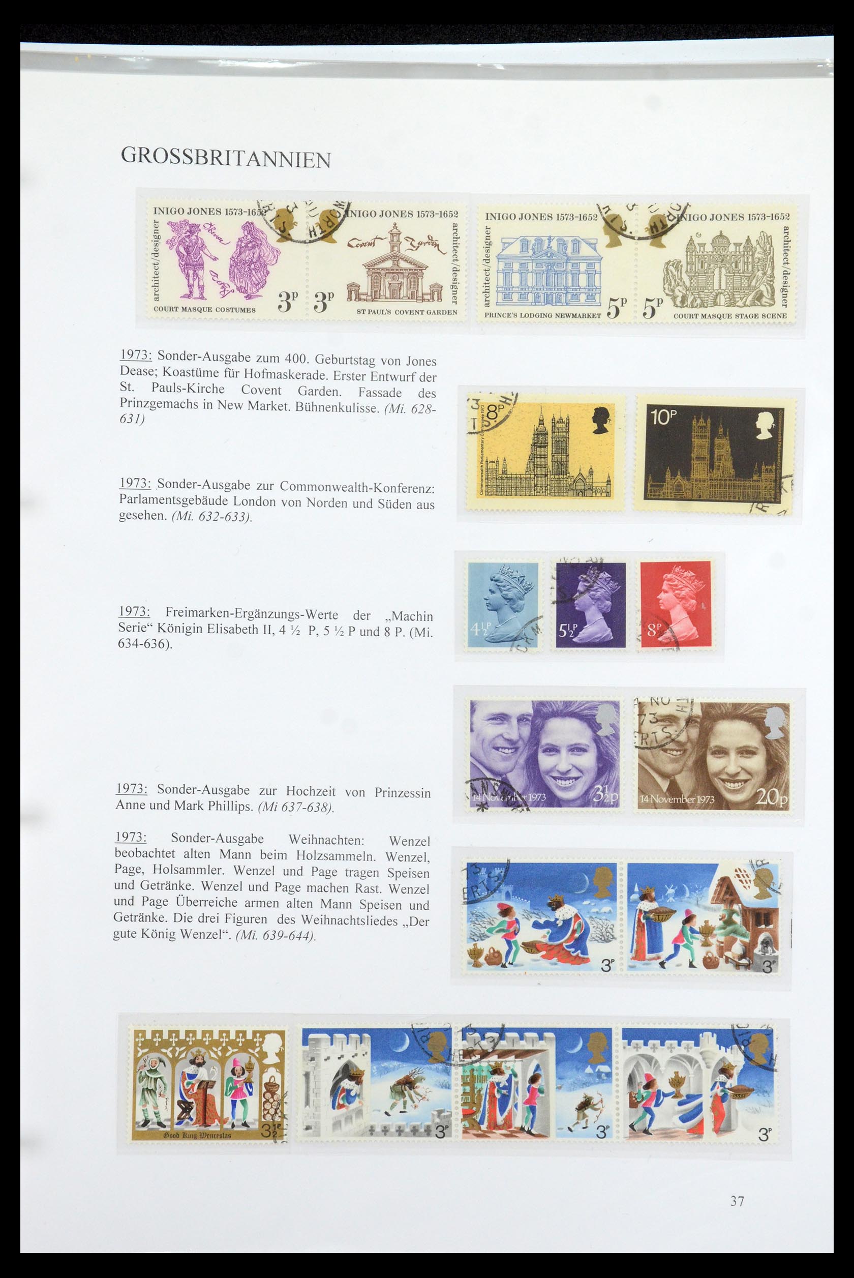 35779 039 - Postzegelverzameling 35779 Engeland 1840-1979.